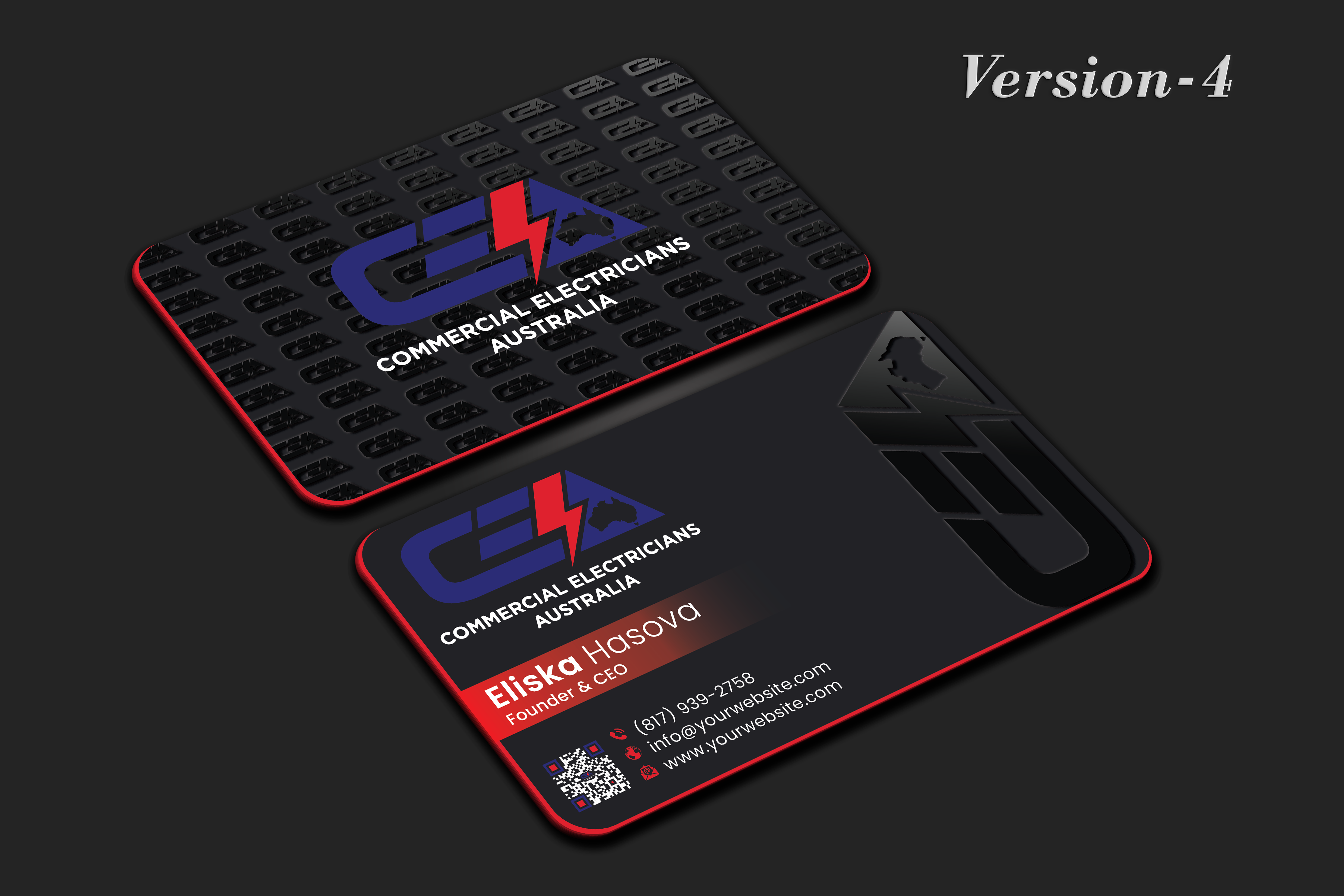 Business Card Design by DesignerShahadat for GOLD COAST CITY ELECTRICAL | Design #36122352
