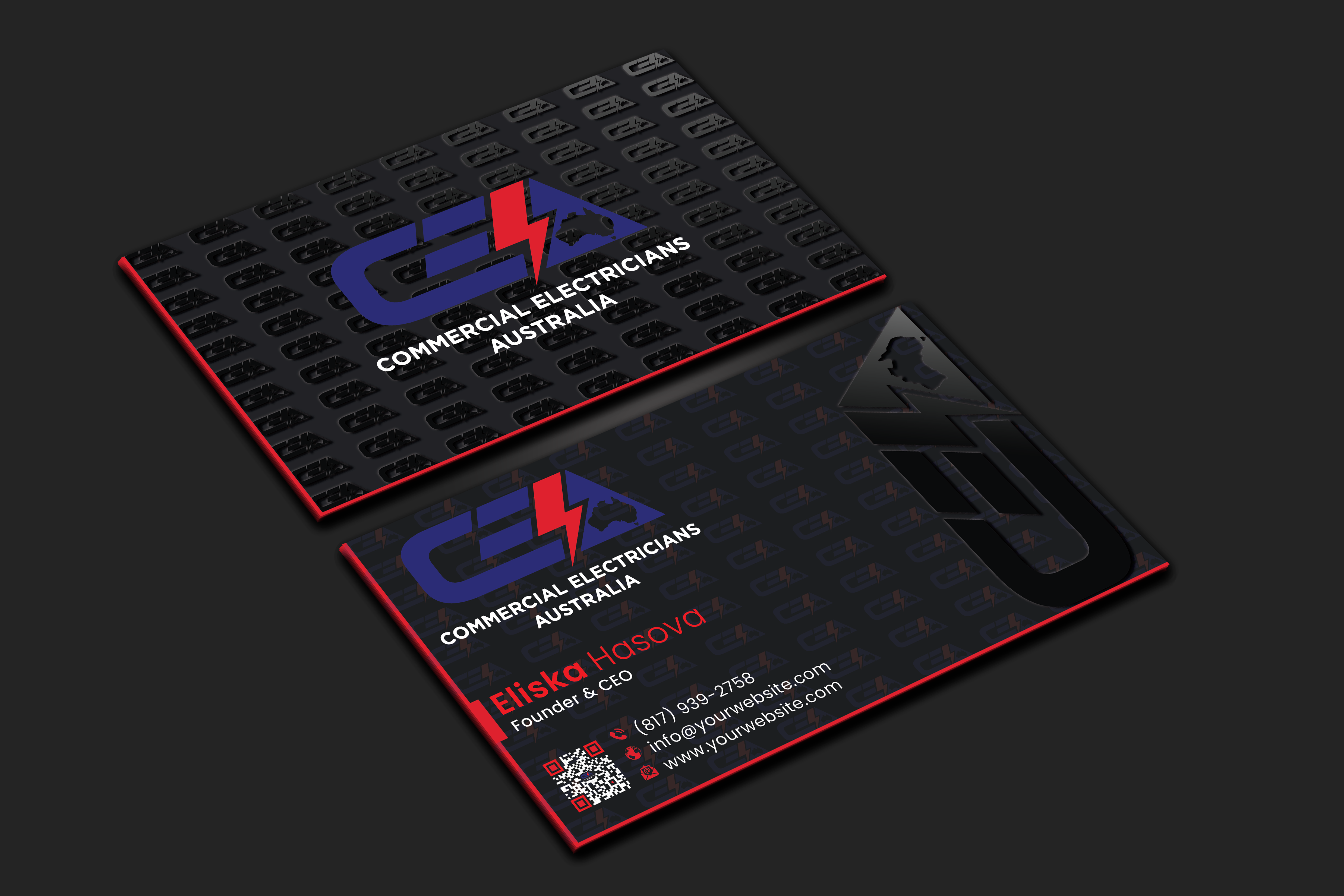 Business Card Design by DesignerShahadat for GOLD COAST CITY ELECTRICAL | Design #36122528