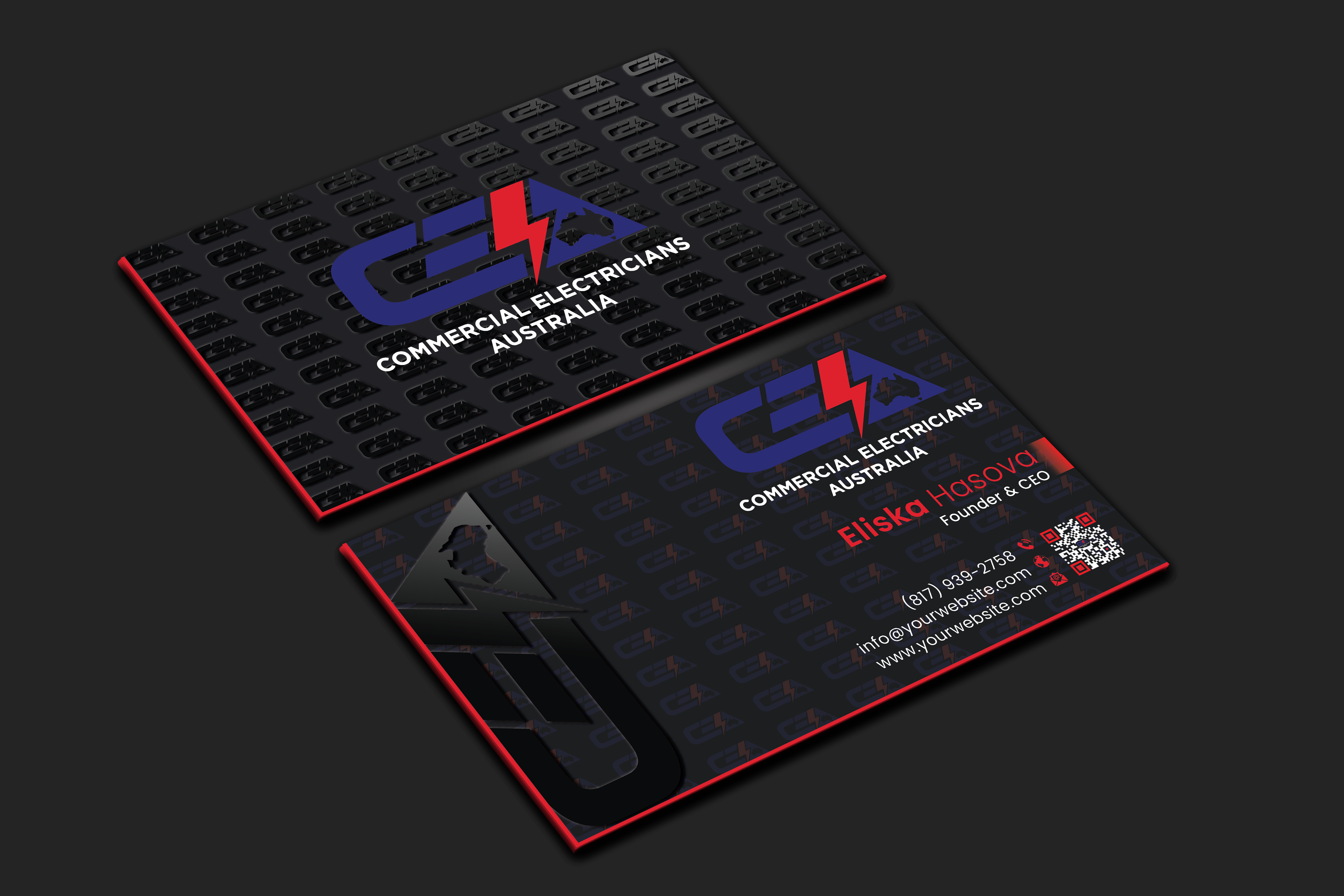Business Card Design by DesignerShahadat for GOLD COAST CITY ELECTRICAL | Design #36122578