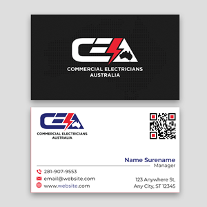 Diseño de Tarjeta de Presentación por Majed D para GOLD COAST CITY ELECTRICAL | Diseño: #36125028