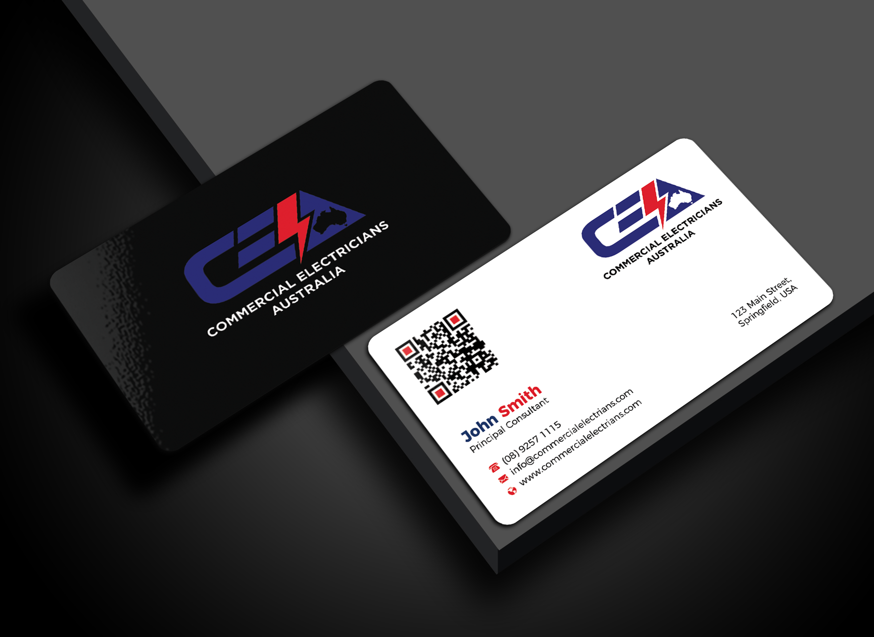 Business Card Design by Hanif Designs for GOLD COAST CITY ELECTRICAL | Design #36125347