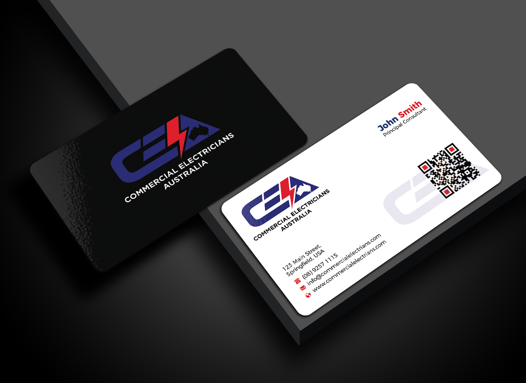 Business Card Design by idea studio for GOLD COAST CITY ELECTRICAL | Design #36125348