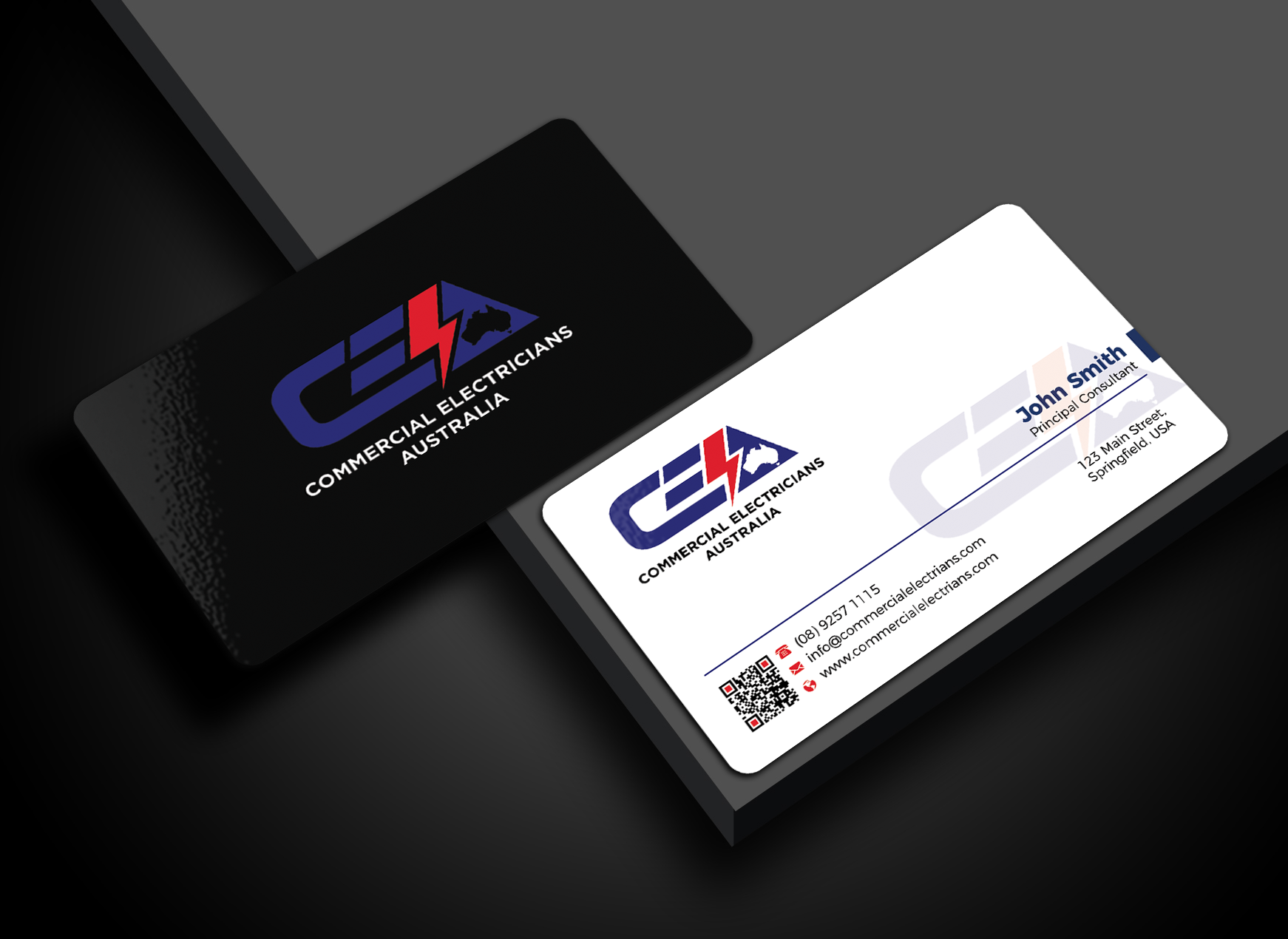 Business Card Design by Hanif Designs for GOLD COAST CITY ELECTRICAL | Design #36125359