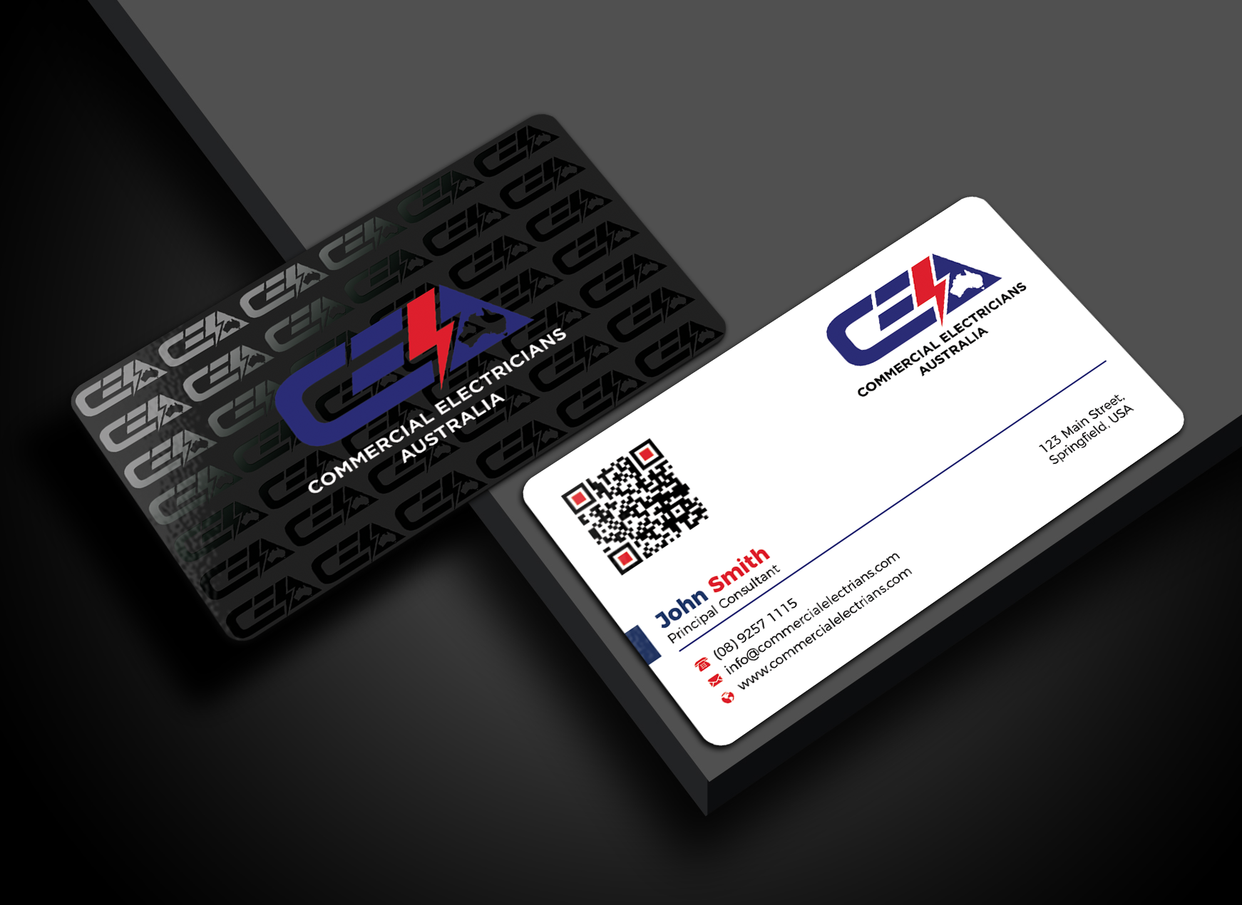 Business Card Design by Hanif Designs for GOLD COAST CITY ELECTRICAL | Design #36125371