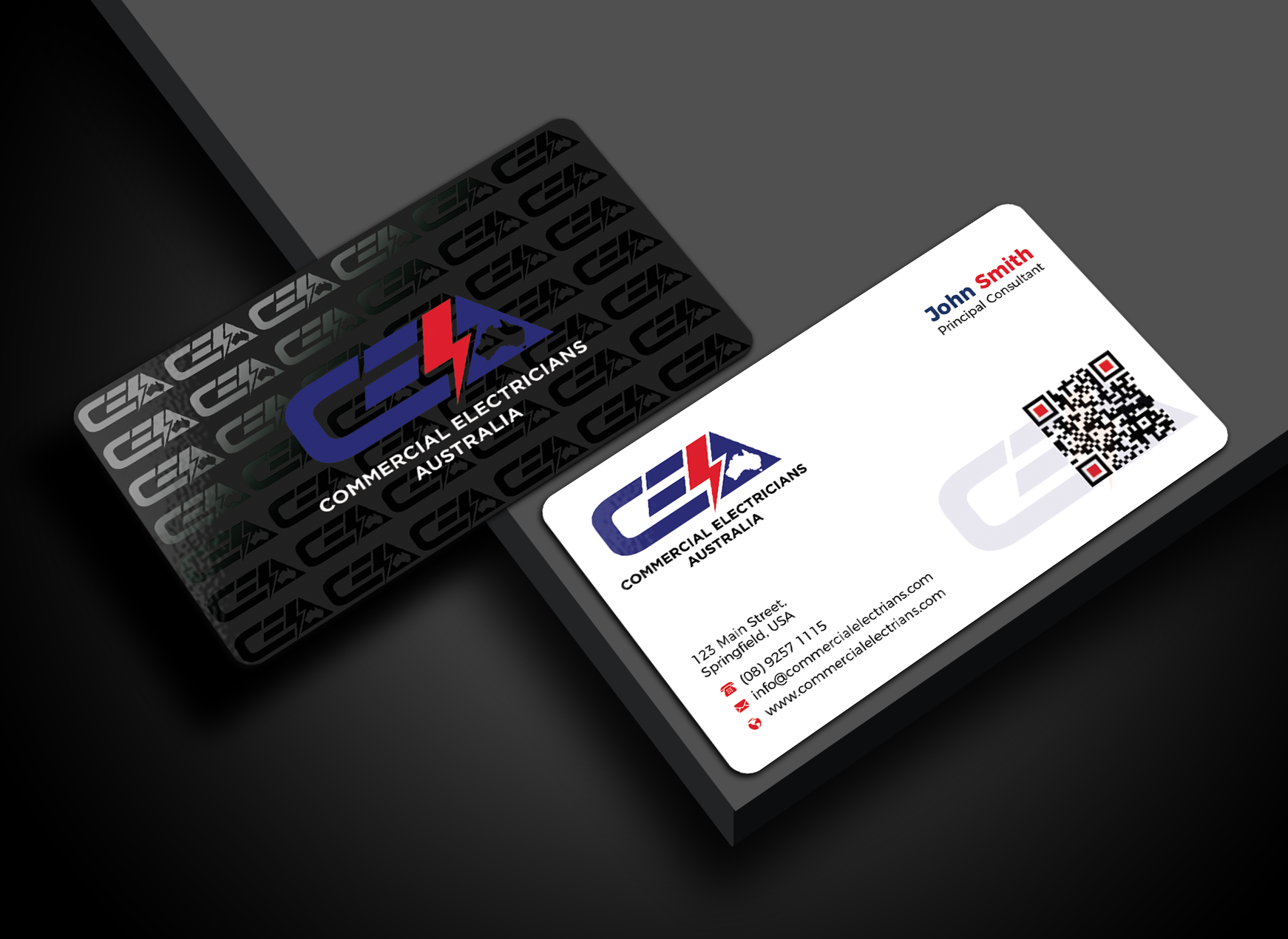 Business Card Design by Hanif Designs for GOLD COAST CITY ELECTRICAL | Design #36125375