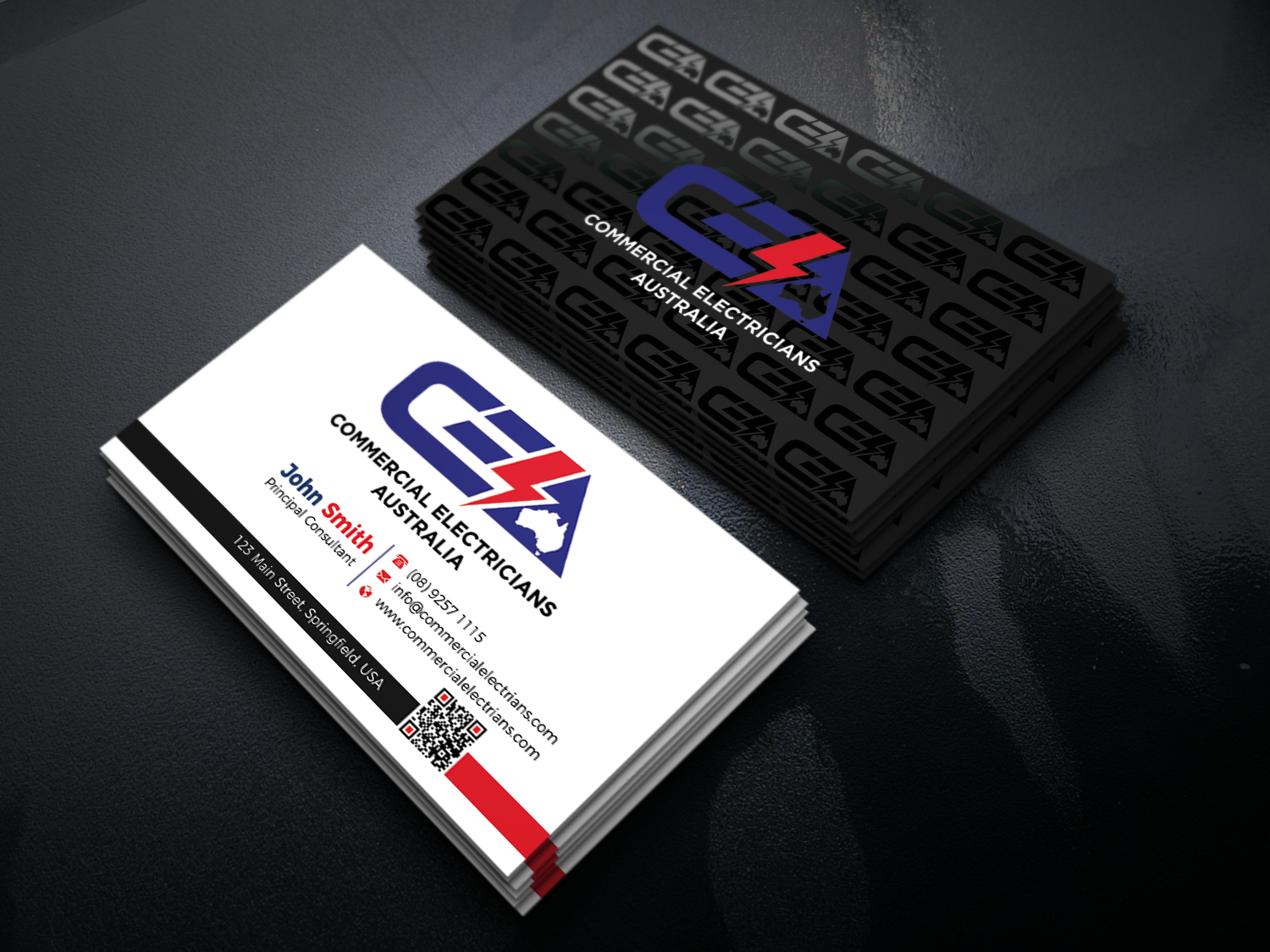 Business Card Design by Md. Abuhanifa for GOLD COAST CITY ELECTRICAL | Design #36125378