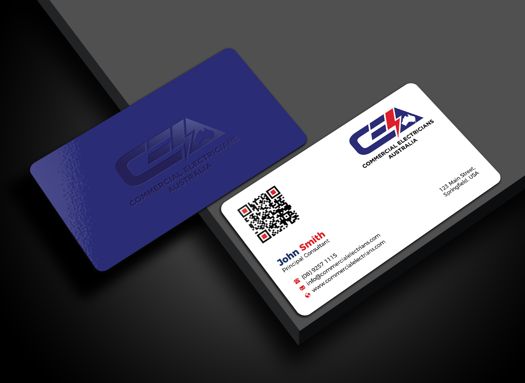 Business Card Design by Md. Abuhanifa for GOLD COAST CITY ELECTRICAL | Design #36125416