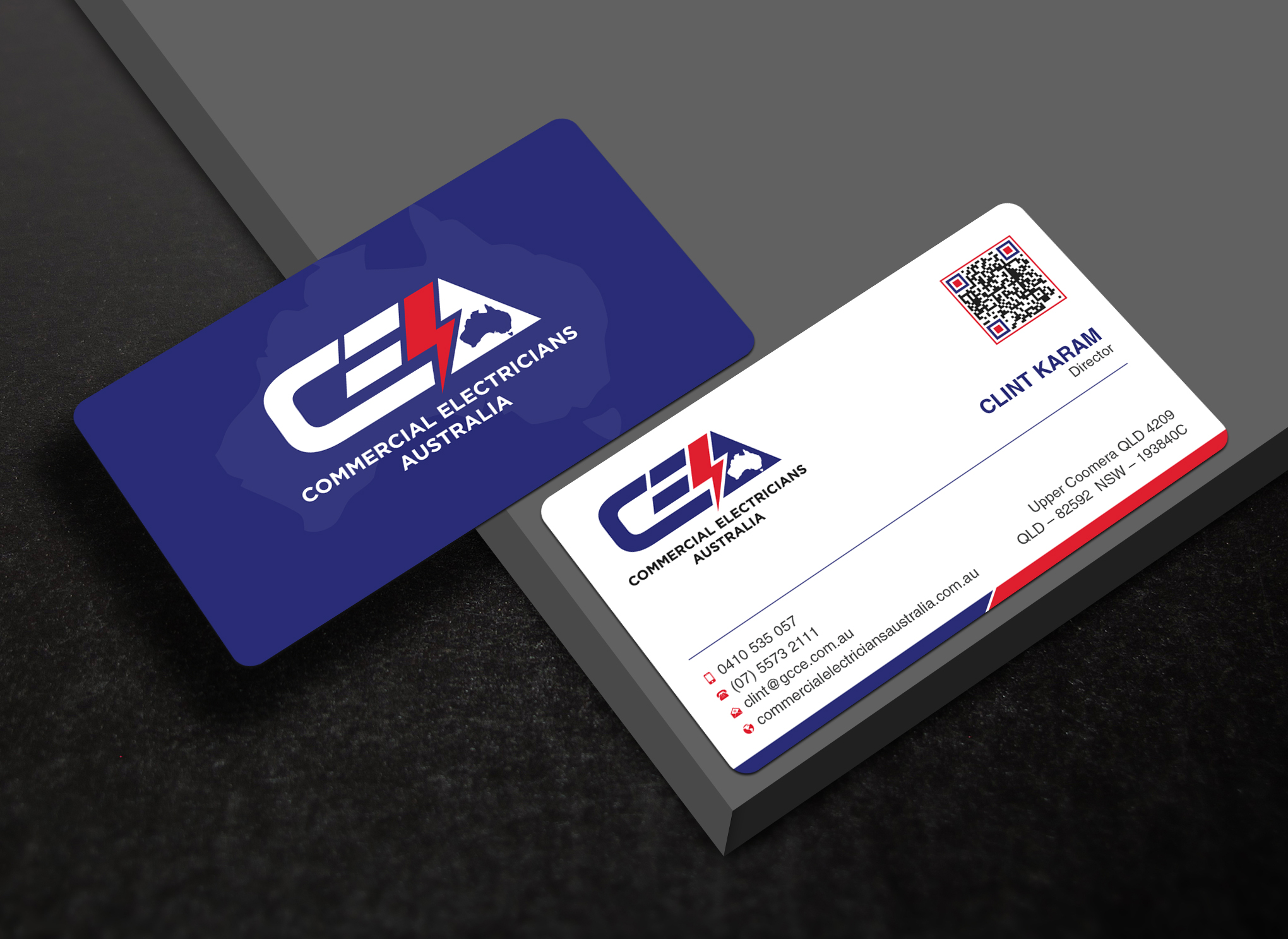Business Card Design by Uttom 2 for GOLD COAST CITY ELECTRICAL | Design #36122748