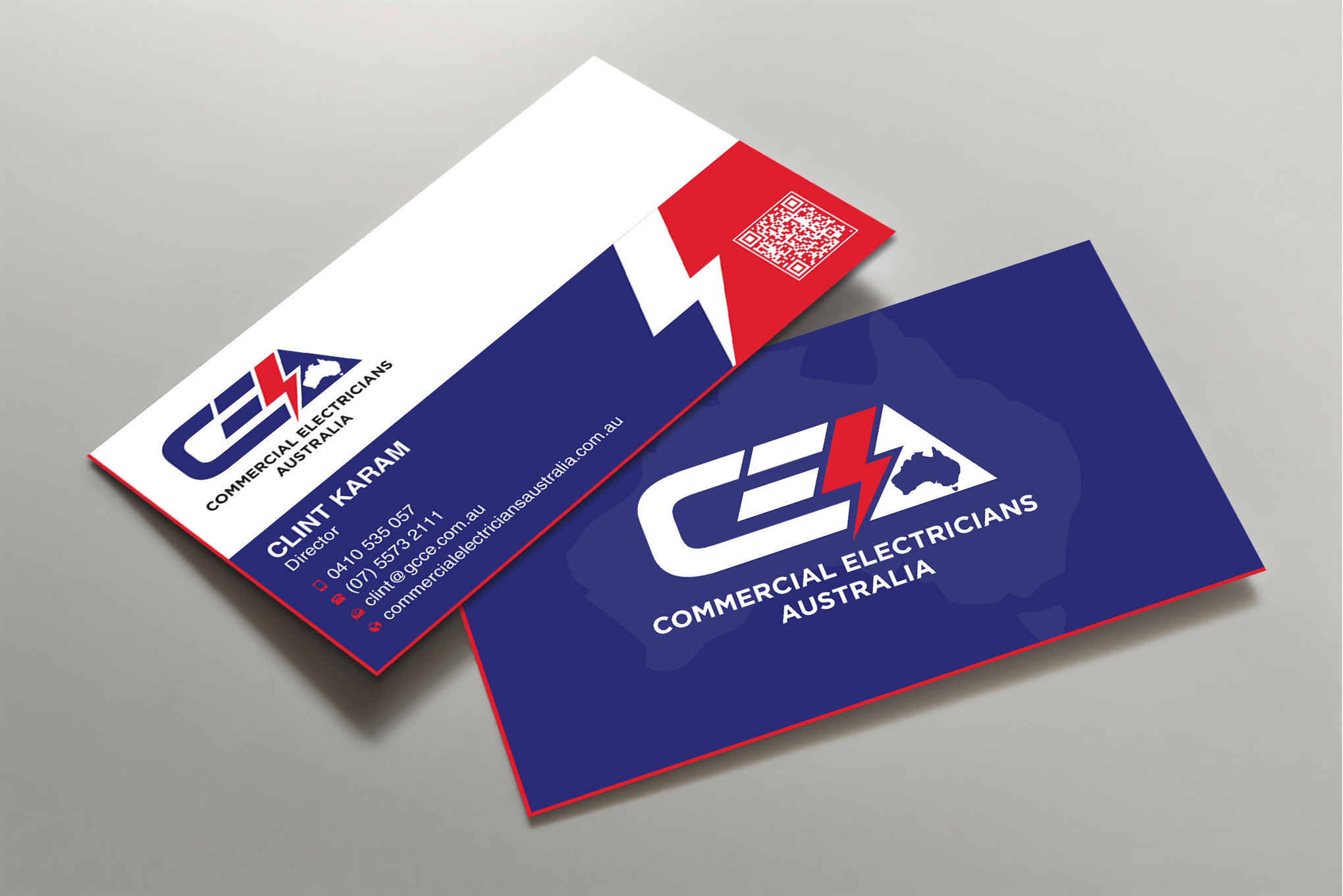 Business Card Design by Uttom 2 for GOLD COAST CITY ELECTRICAL | Design #36122874