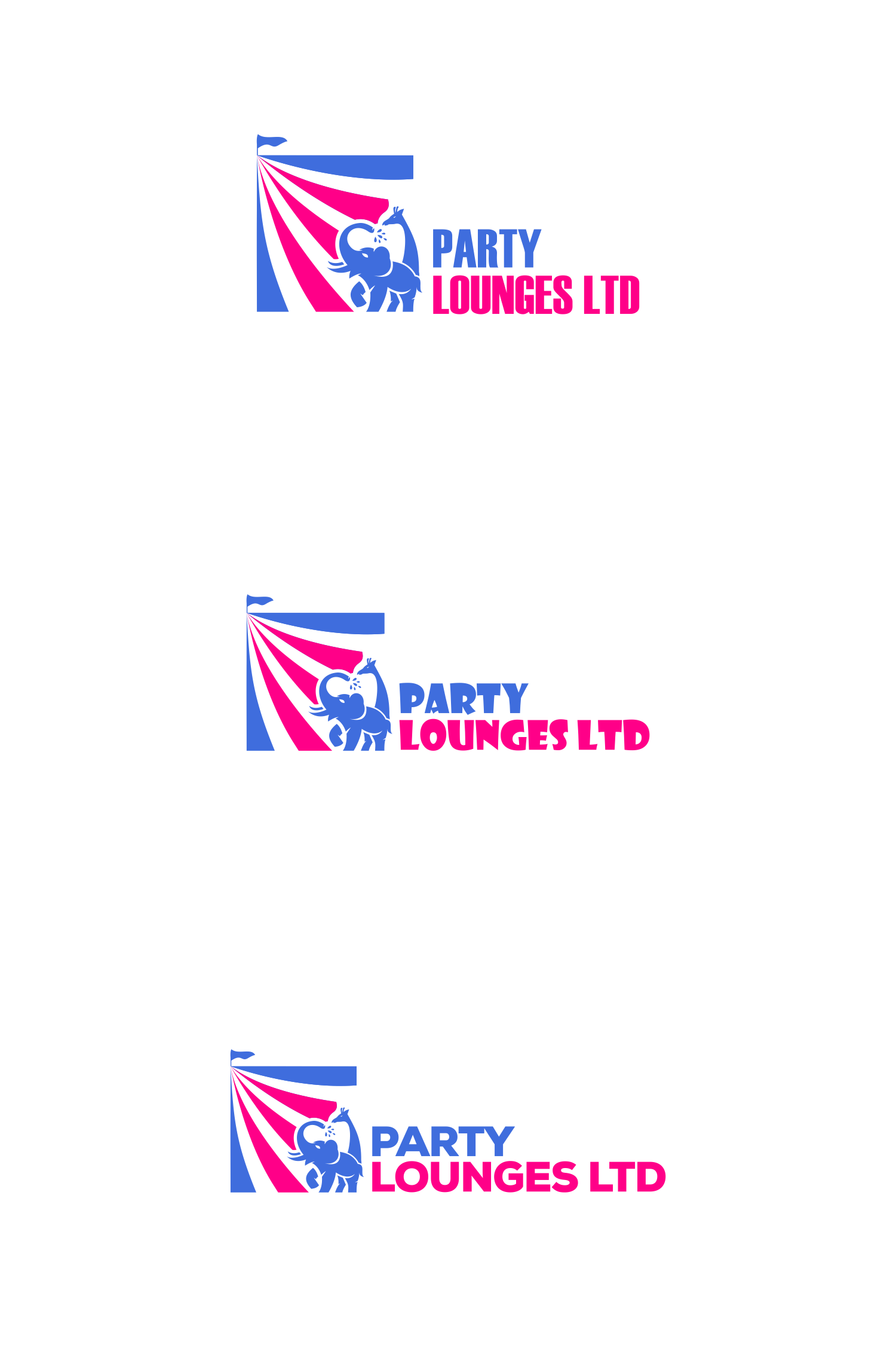 Logo Design by adehdehdeh for Party Lounges Ltd | Design #36132699