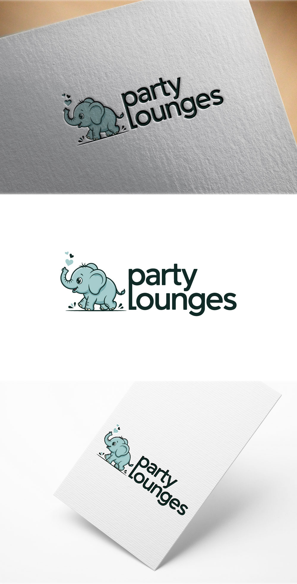 Logo Design by KING JM for Party Lounges Ltd | Design #36135033