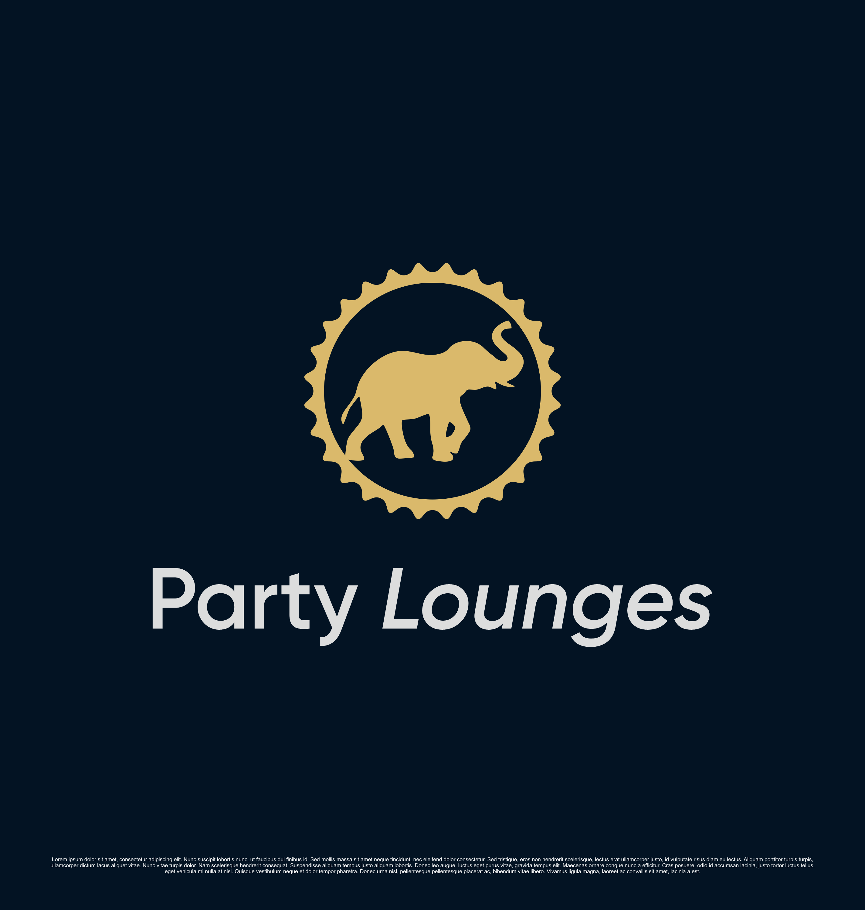 Logo Design by saesean for Party Lounges Ltd | Design #36128484