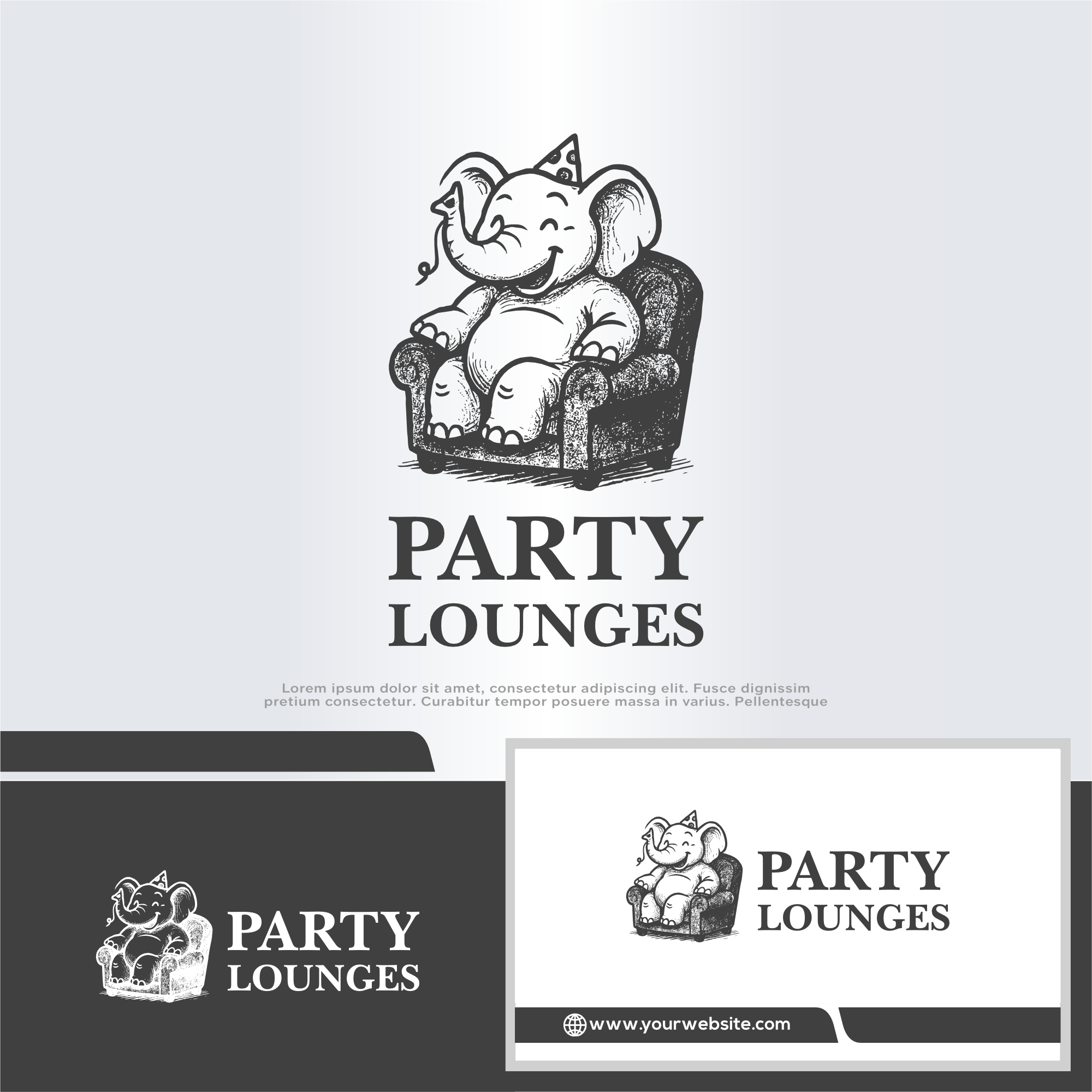 Logo Design by win it for Party Lounges Ltd | Design #36128737