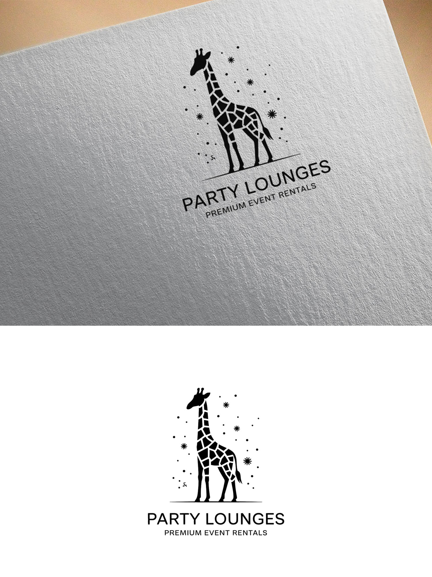 Logo Design by Olivia Marie Smith for Party Lounges Ltd | Design #36165666