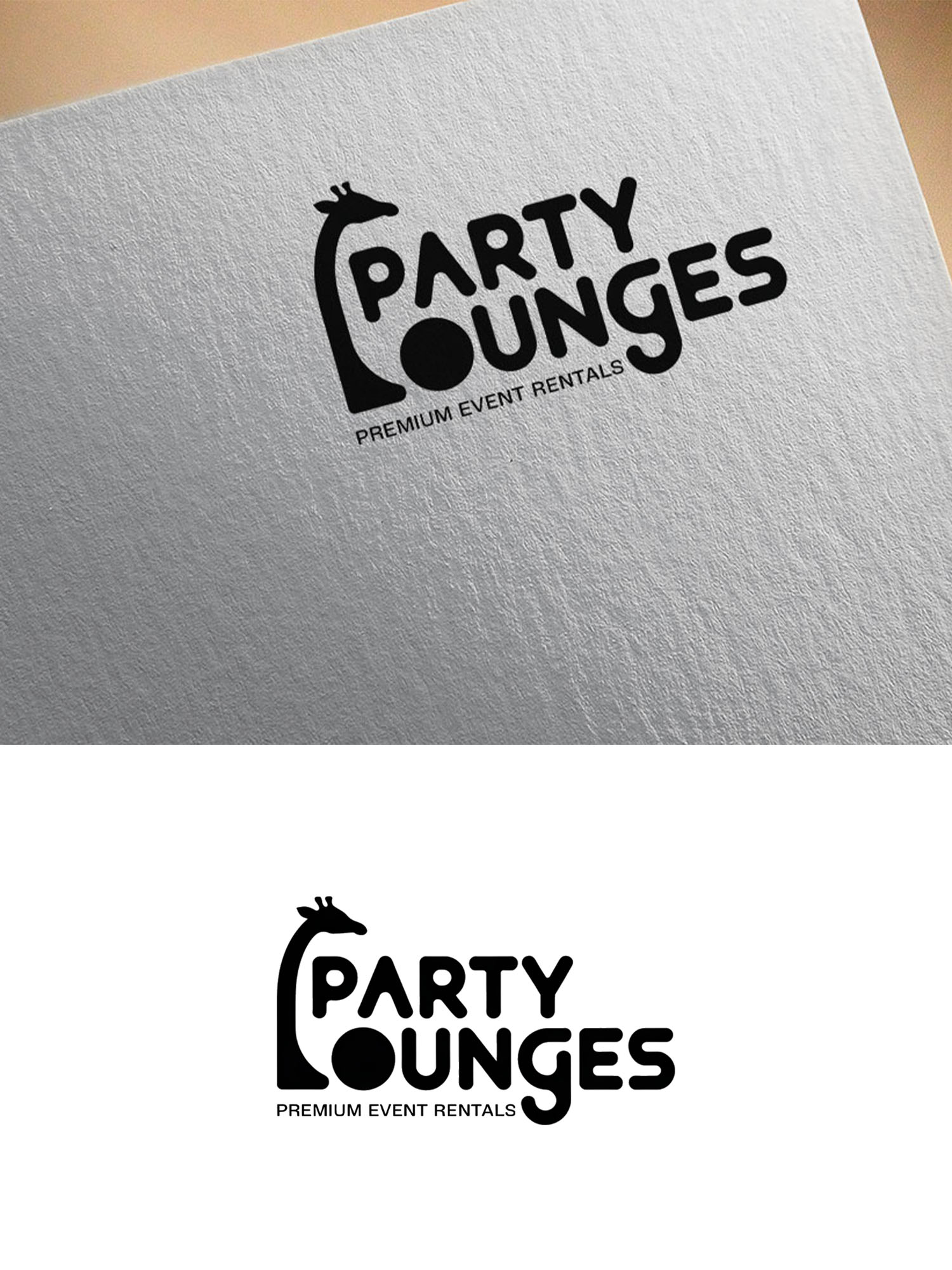 Logo Design by Olivia Marie Smith for Party Lounges Ltd | Design #36165667