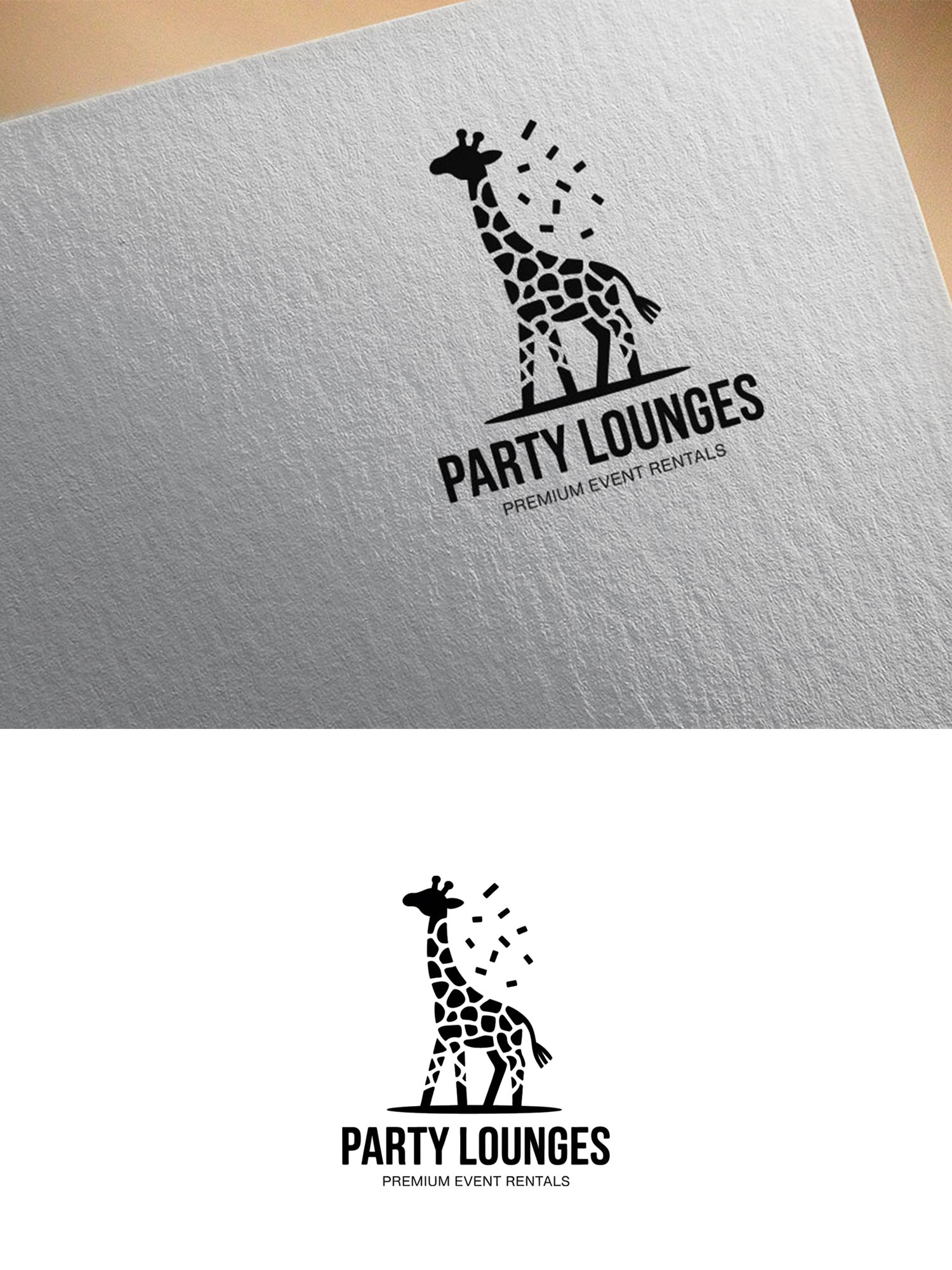 Logo Design by Olivia Marie Smith for Party Lounges Ltd | Design #36165671