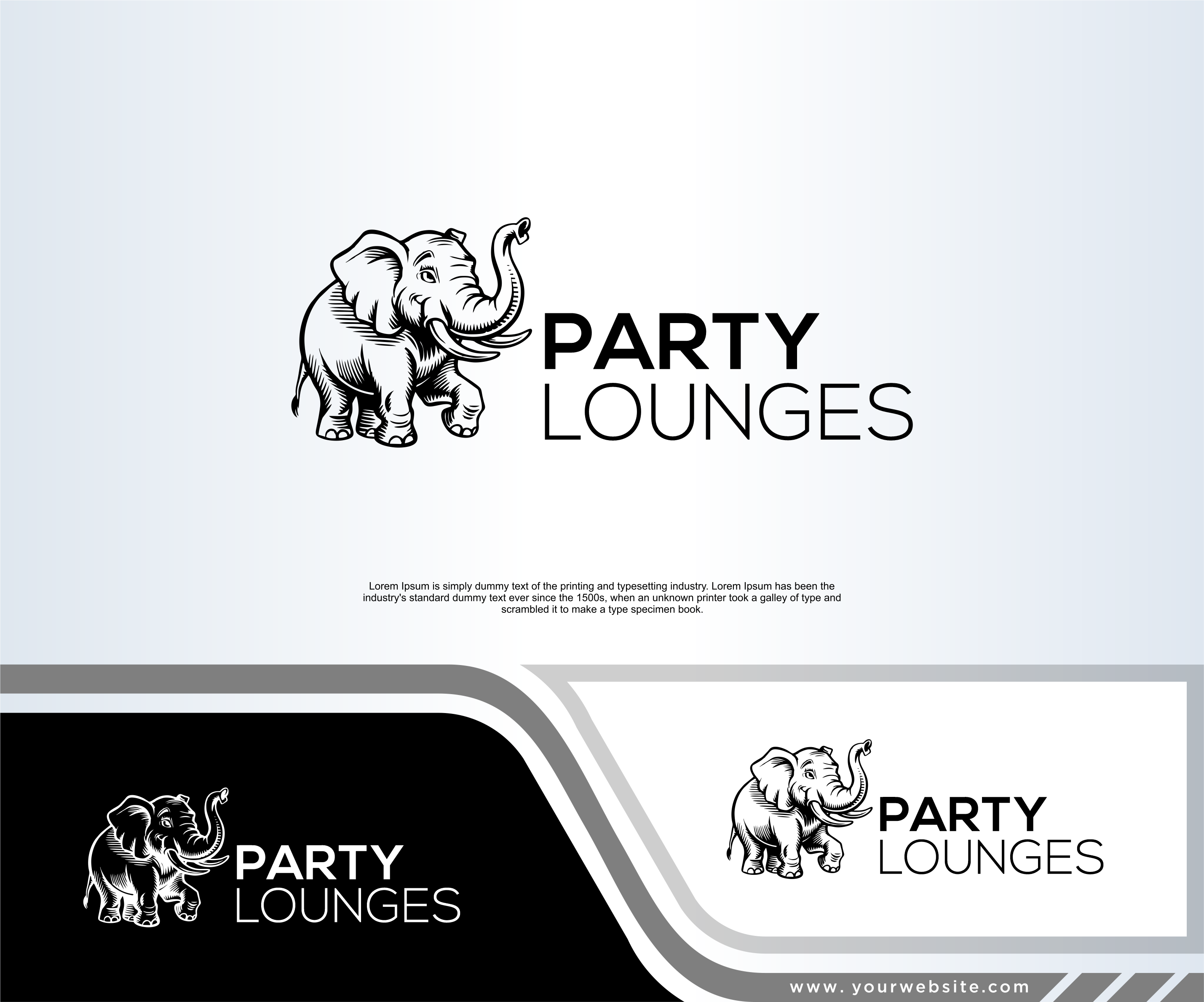 Logo Design by in creative for Party Lounges Ltd | Design #36130953