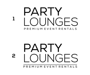 Logo Design by in creative for Party Lounges Ltd | Design: #36186570