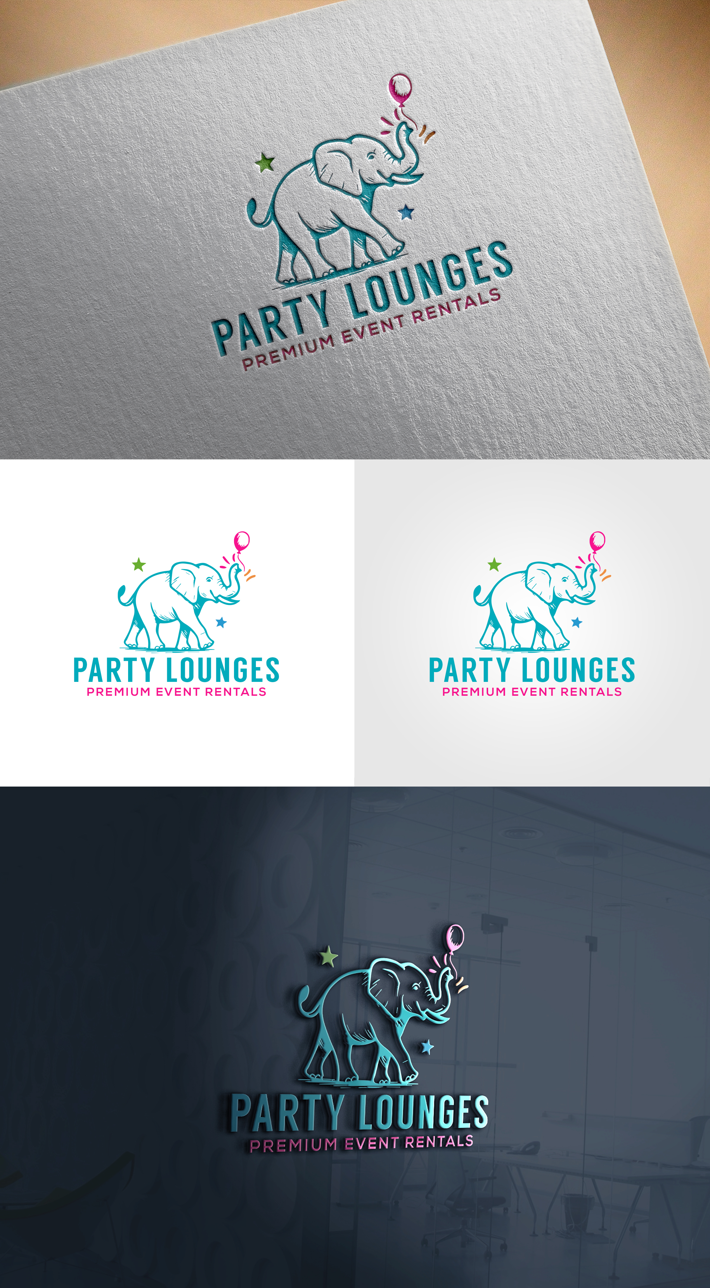 Logo Design by Soonia for Party Lounges Ltd | Design #36152437