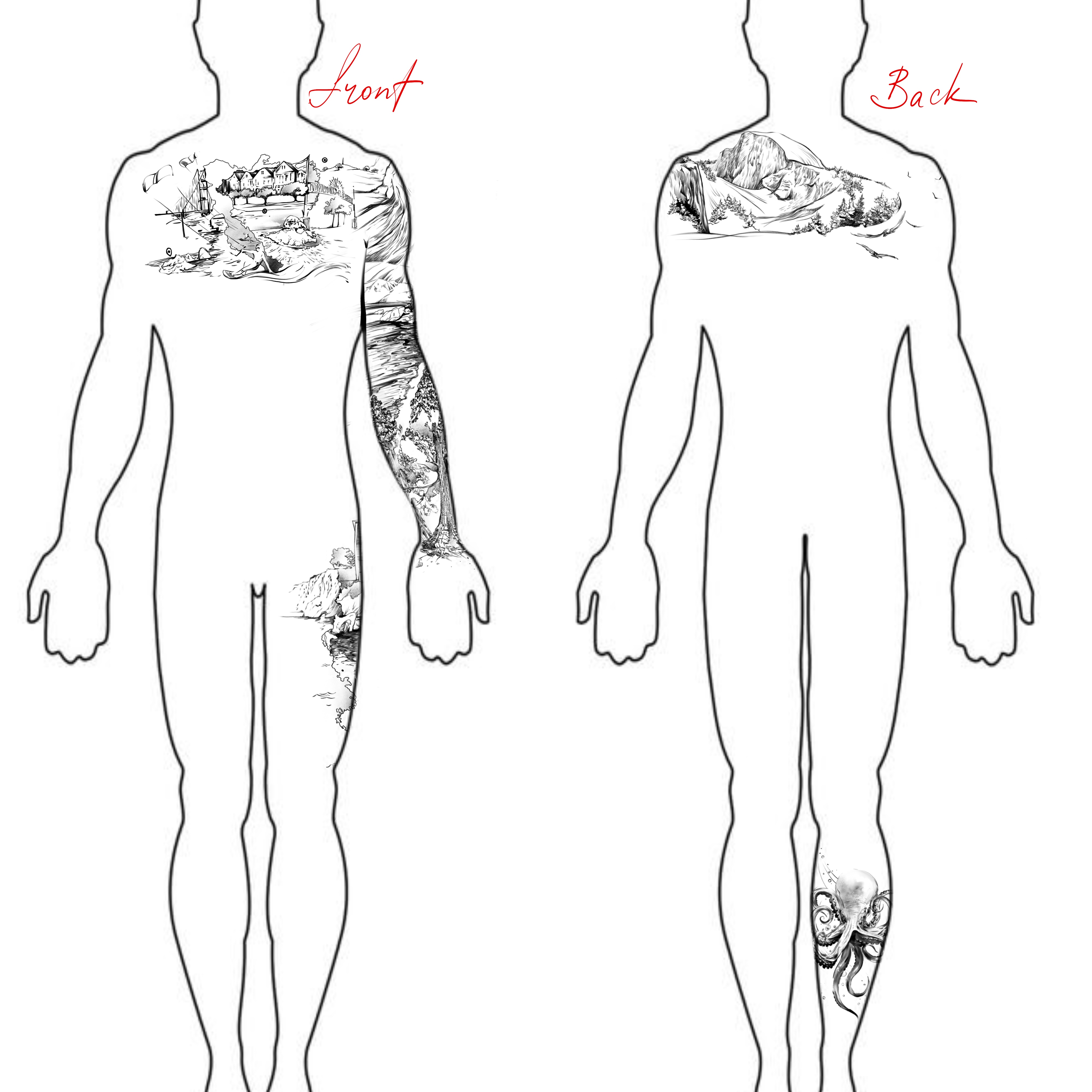 Tattoo Design by Ukrdesign for this project | Design #36135469