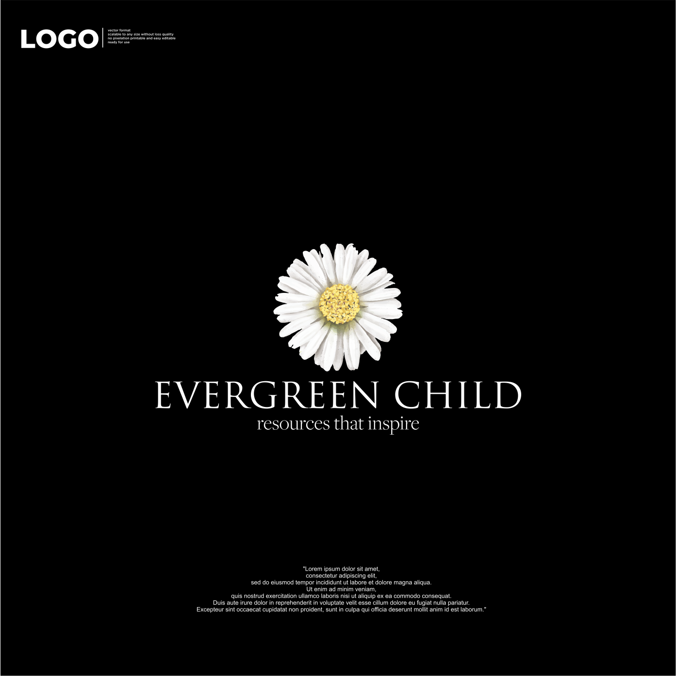 Logo Design by aquila© for Evergreen Child | Design #36137618