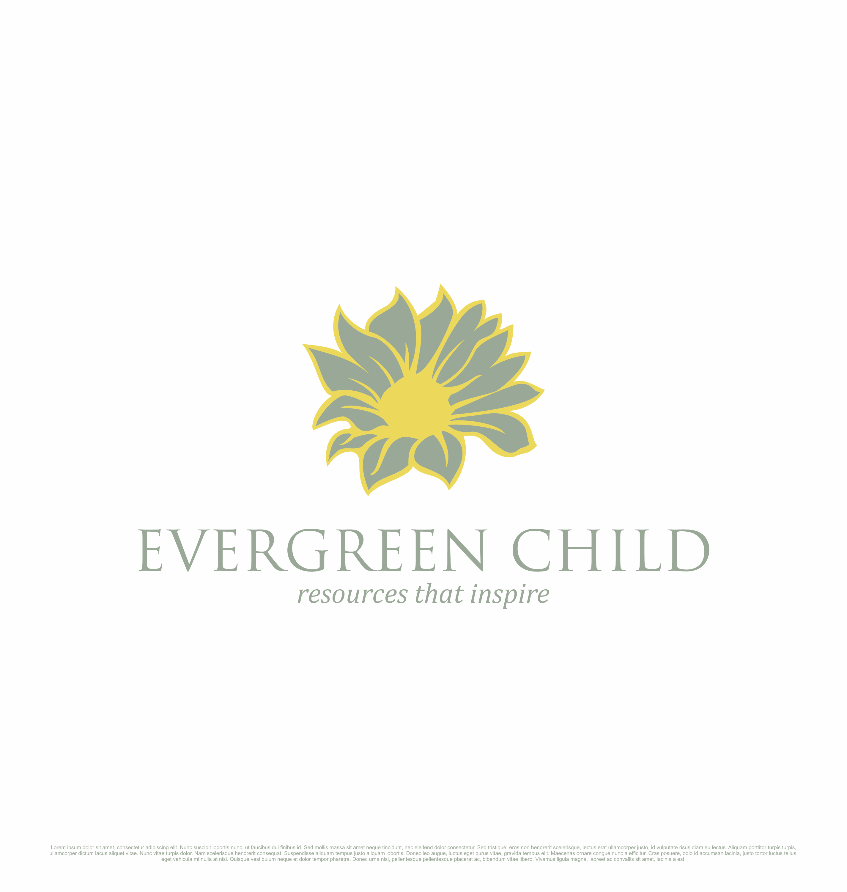 Logo Design by saesean for Evergreen Child | Design #36134797