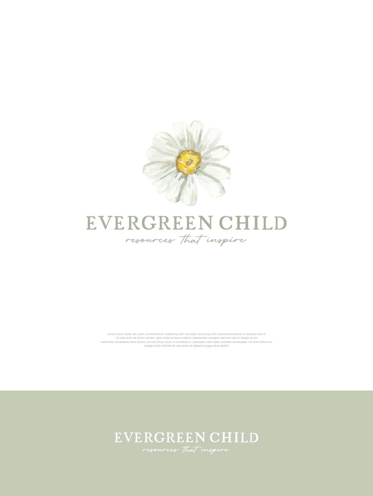 Logo Design by apik. for Evergreen Child | Design #36134891