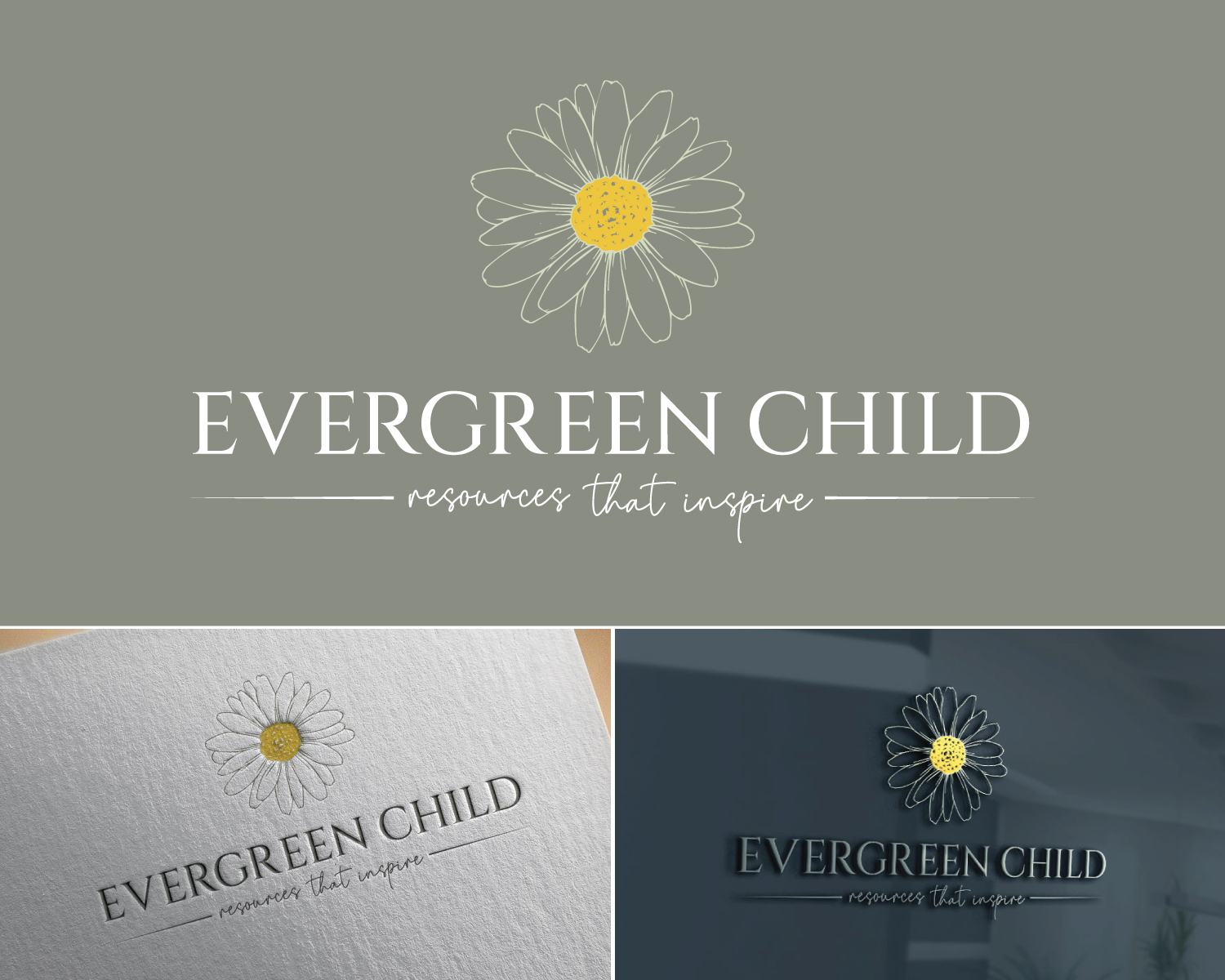 Logo Design by Atec for Evergreen Child | Design #36140598
