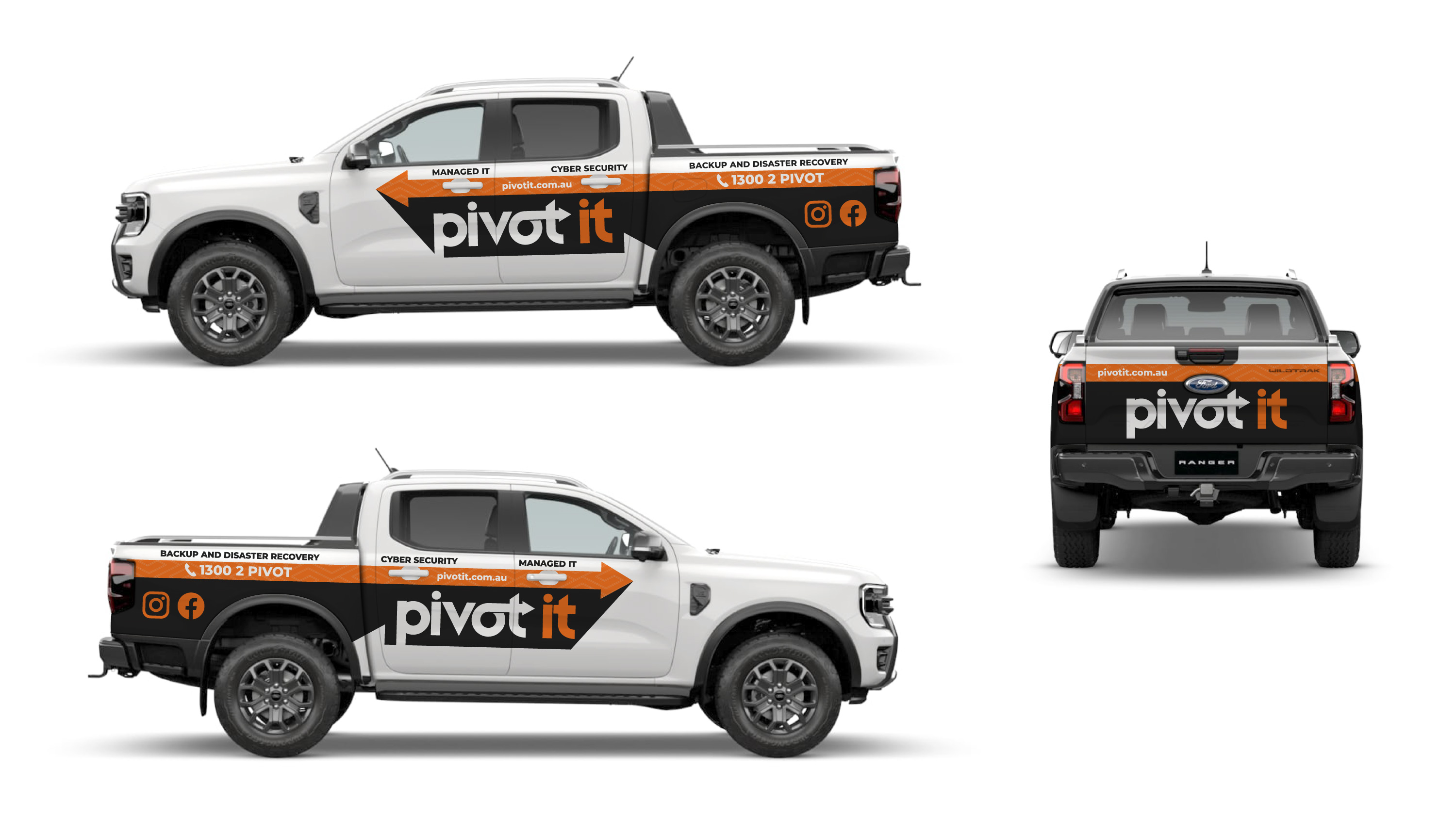 Diseño de Rotulación de Vehículo por design_by_sandro para Pivot IT | Diseño #36128680