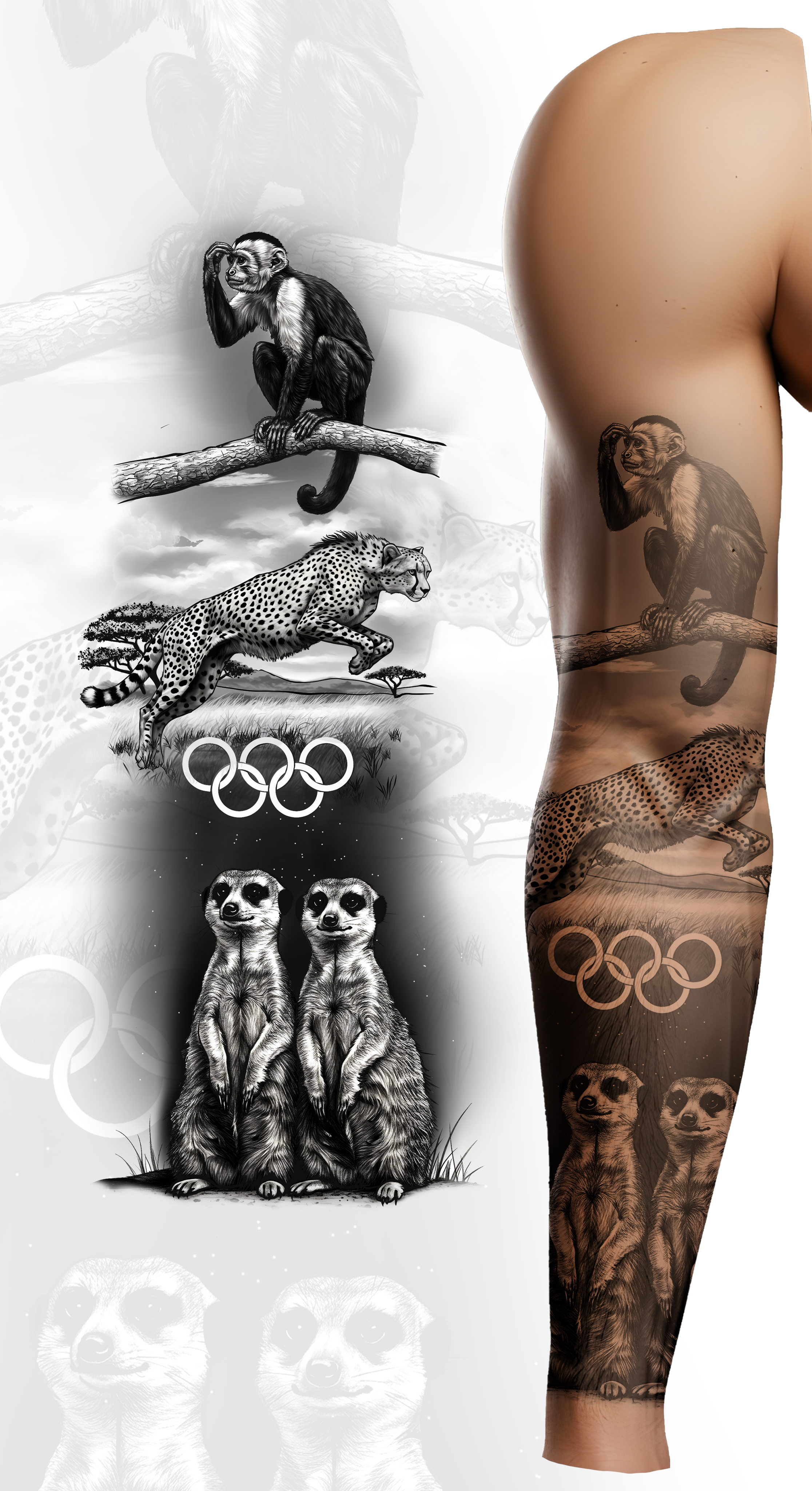 Tattoo Design by Fortunate Studio for EnjoyQuality GmbH | Design #36138206