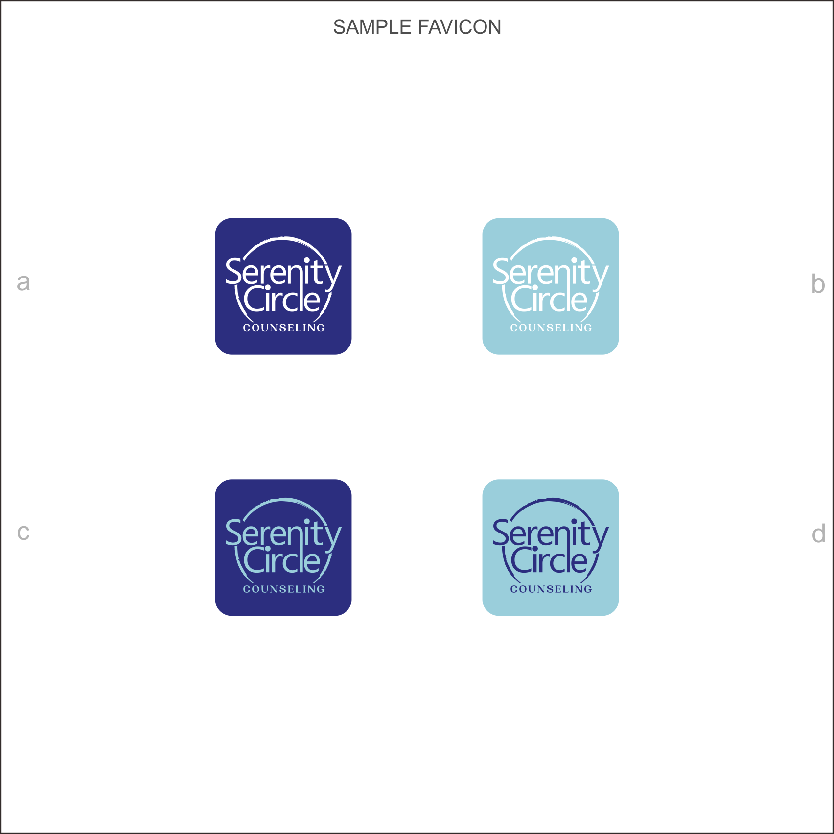 Logo Design by Arham Hidayat for Serenity Circle Counseling | Design #36130273