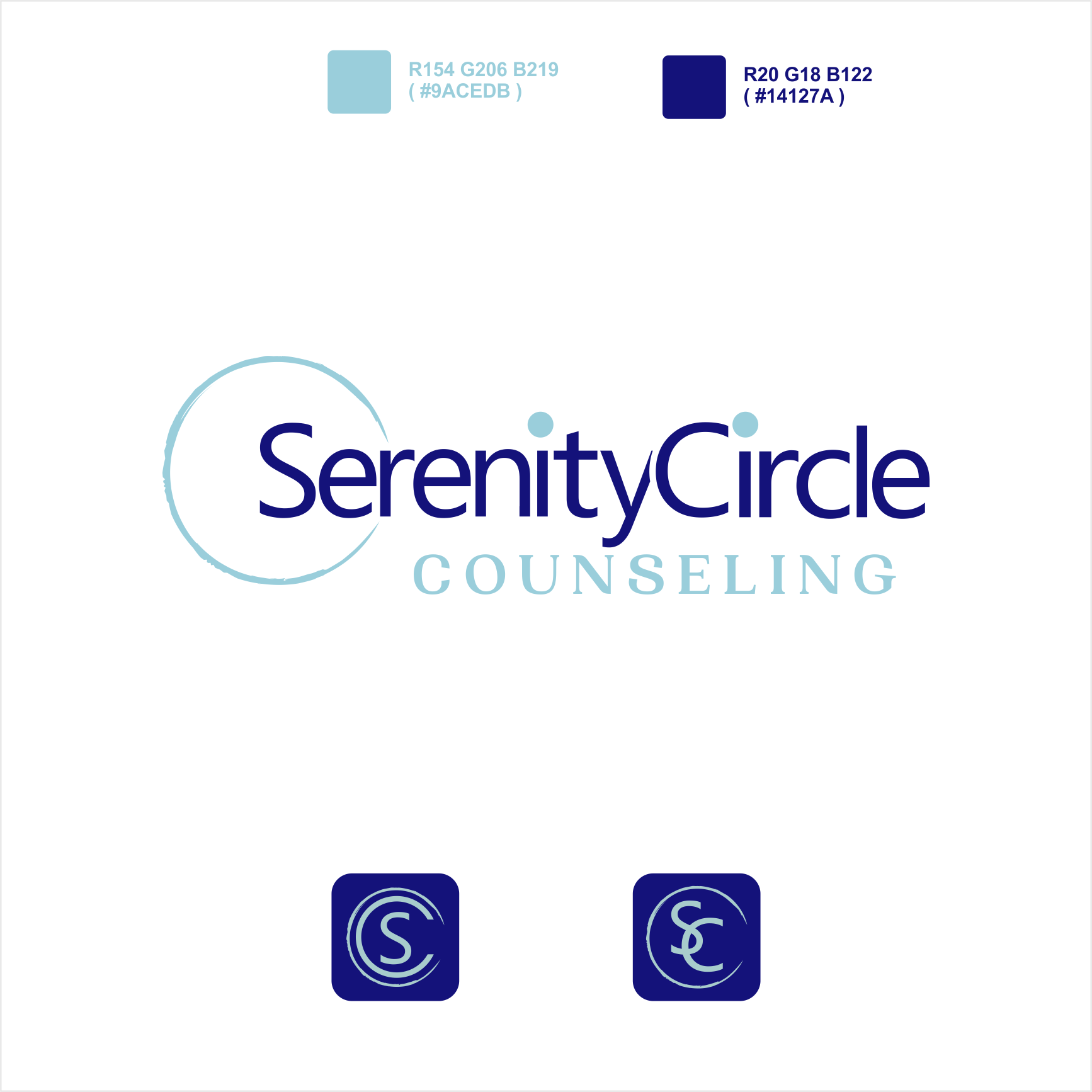 Design de Logo par Arham Hidayat pour Serenity Circle Counseling | Design #36148320