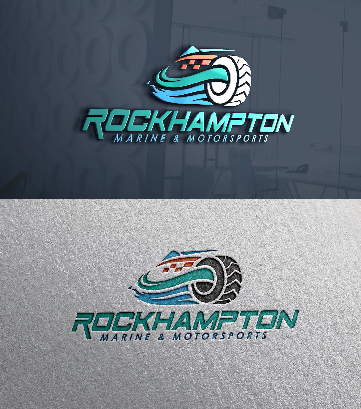 Logo Design by 24ksunny for Rockhampton Marine | Design #36136398