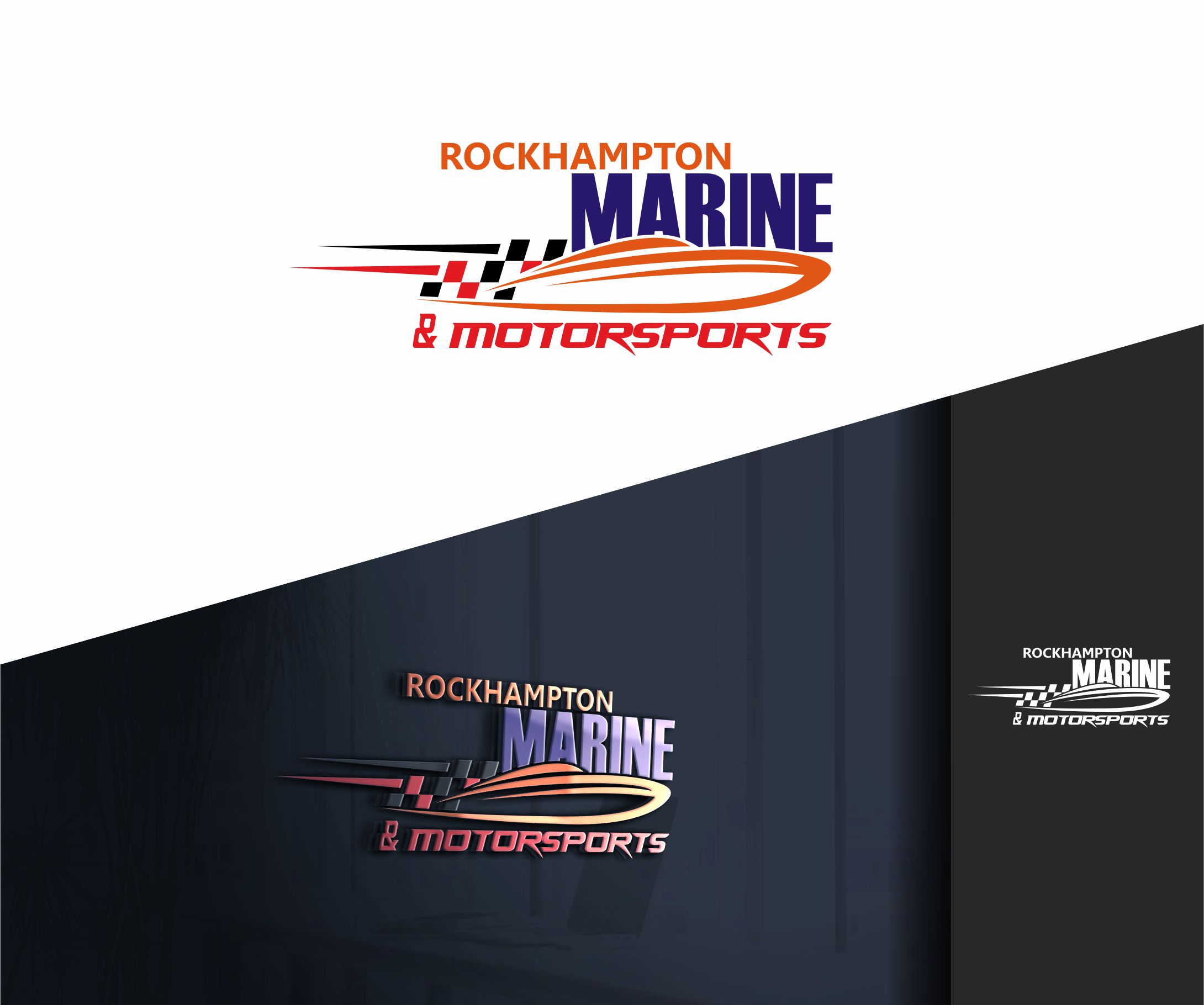 Logo Design by alkaline for Rockhampton Marine | Design #36134063
