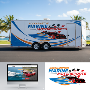 Logo Design by Dalang Design for Rockhampton Marine | Design: #36134745