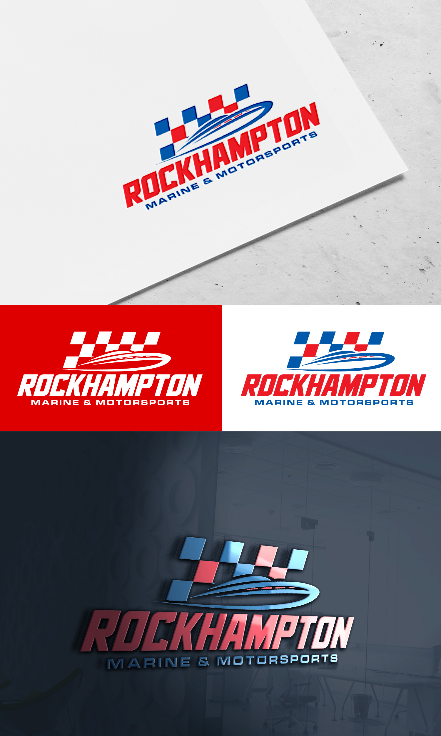 Logo Design by Ahsan Designs for Rockhampton Marine | Design #36132335
