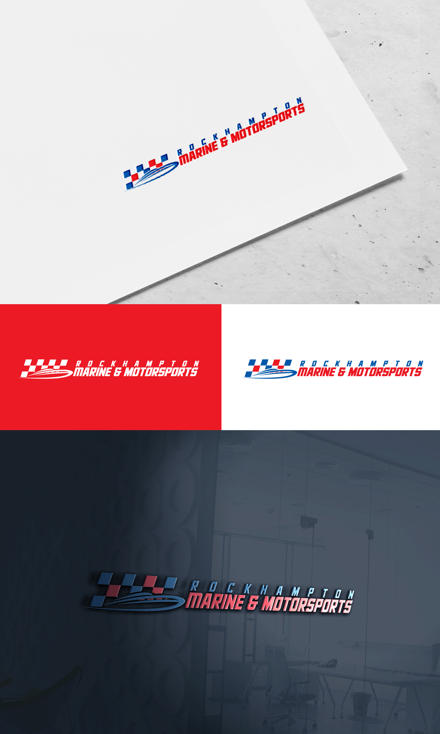 Logo Design by Ahsan Designs for Rockhampton Marine | Design #36142144