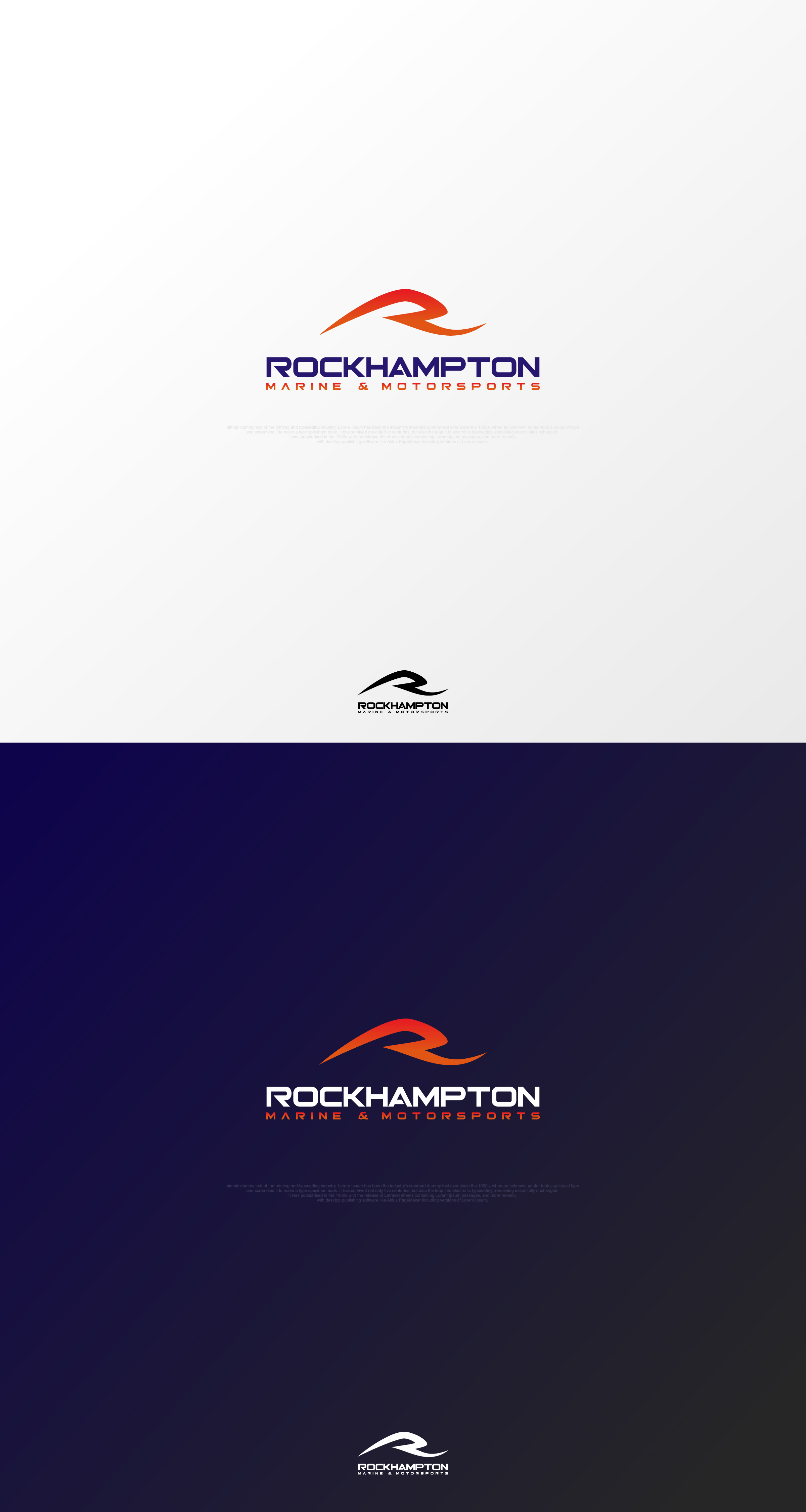 Logo-Design von ace_art™ für Rockhampton Marine | Design #36134392