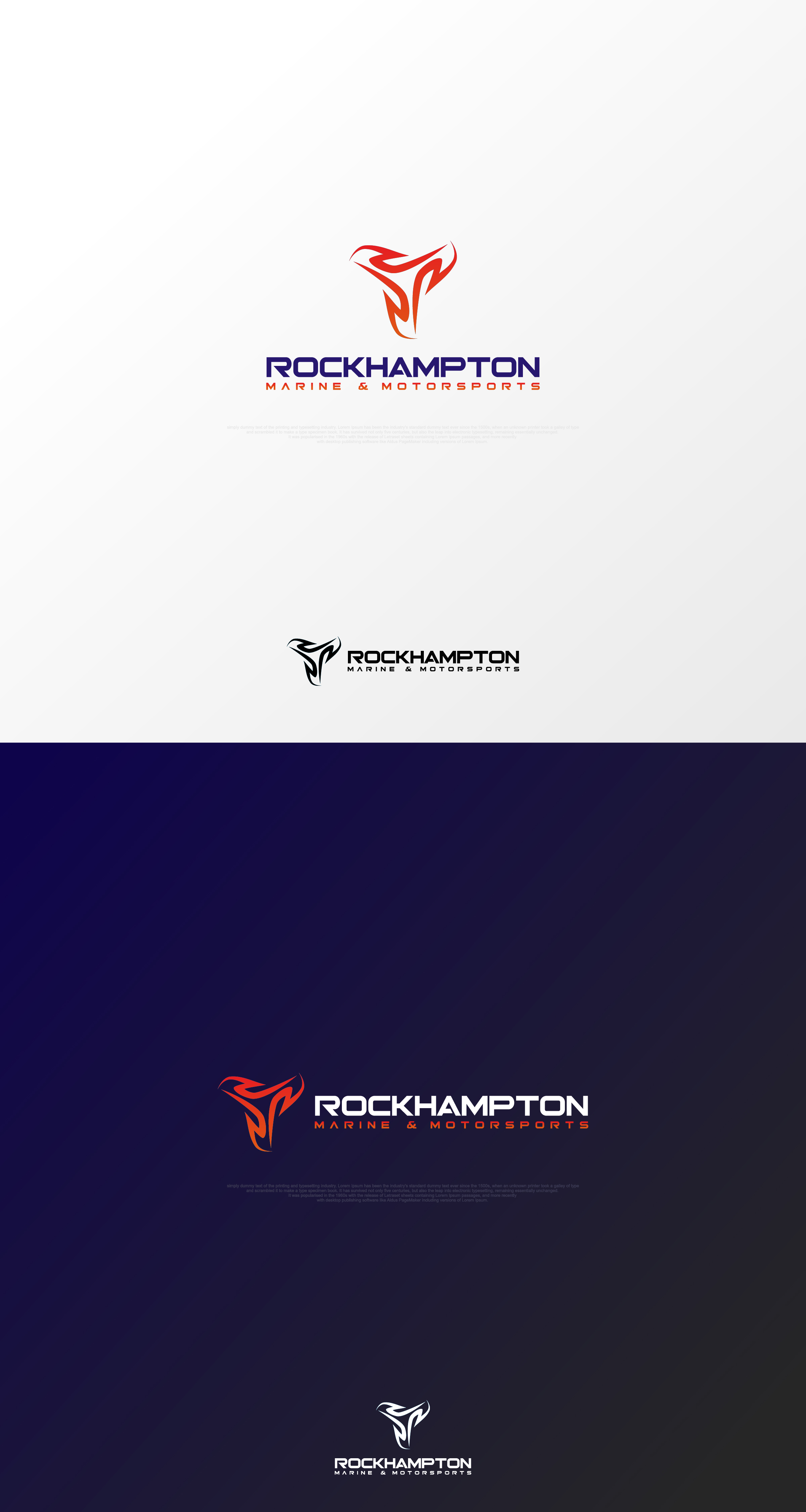 Logo Design by ace_art™ for Rockhampton Marine | Design #36134393