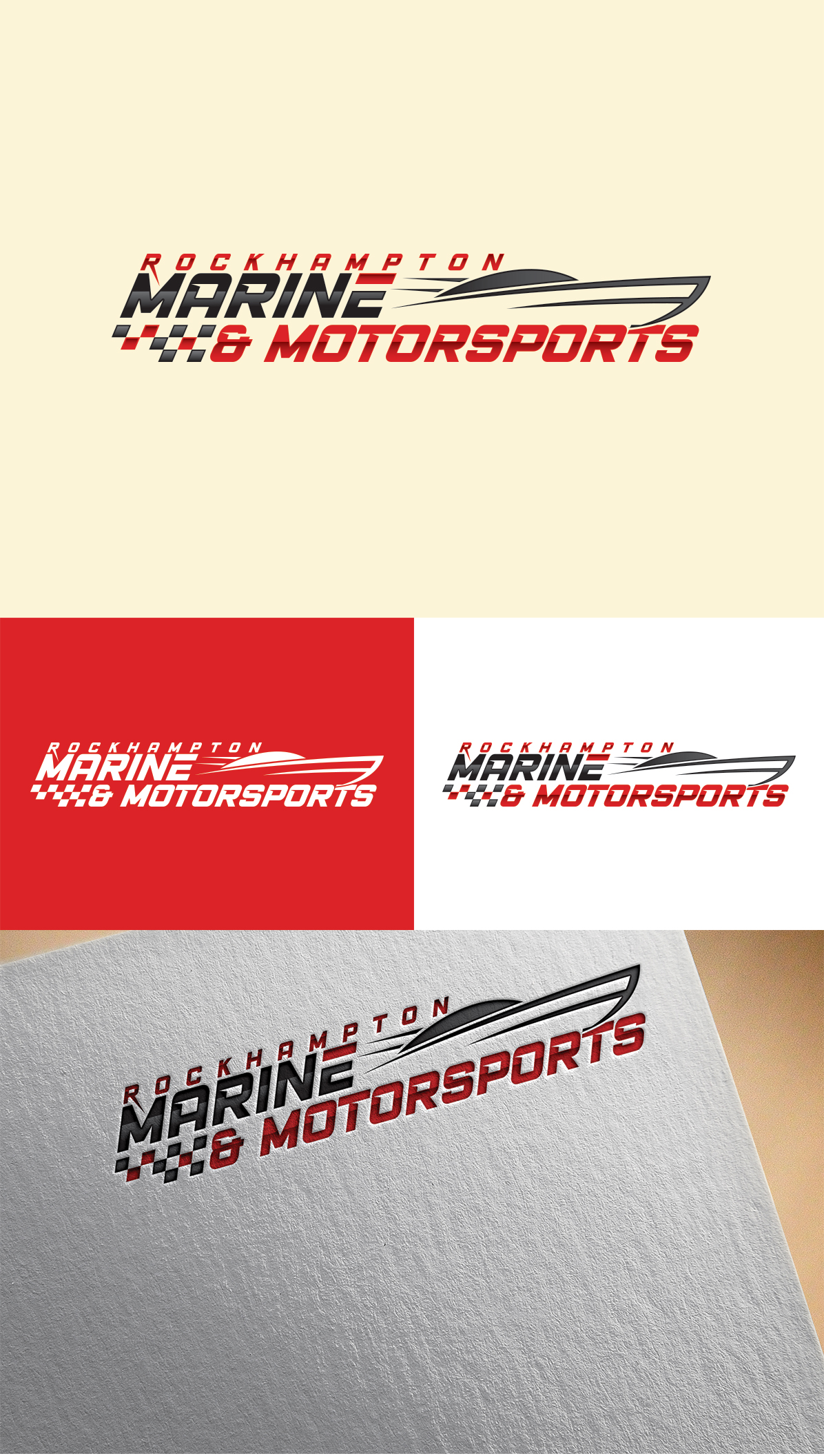 Logo Design by Imran_me for Rockhampton Marine | Design #36168840