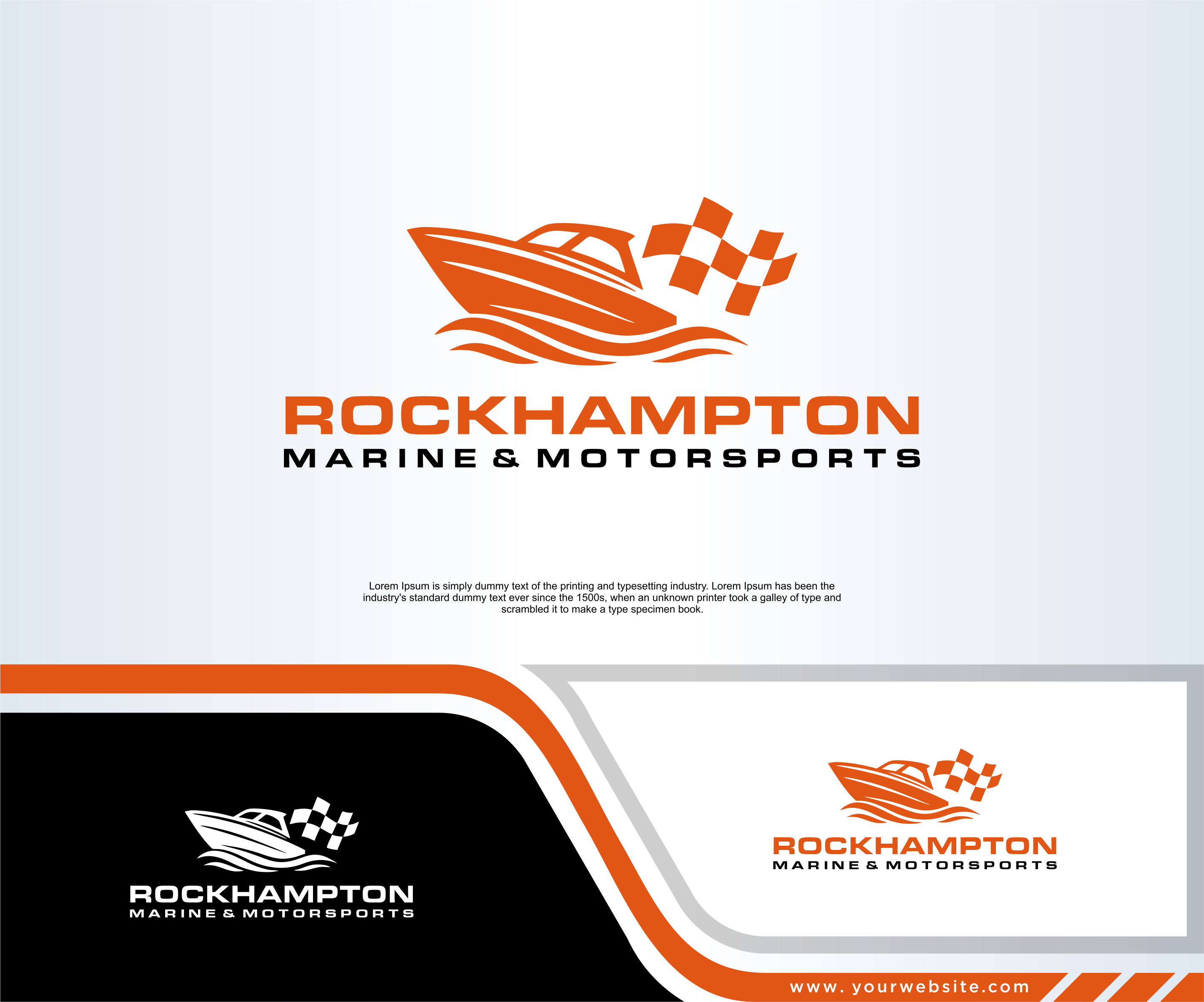 Logo Design by in creative for Rockhampton Marine | Design #36137147