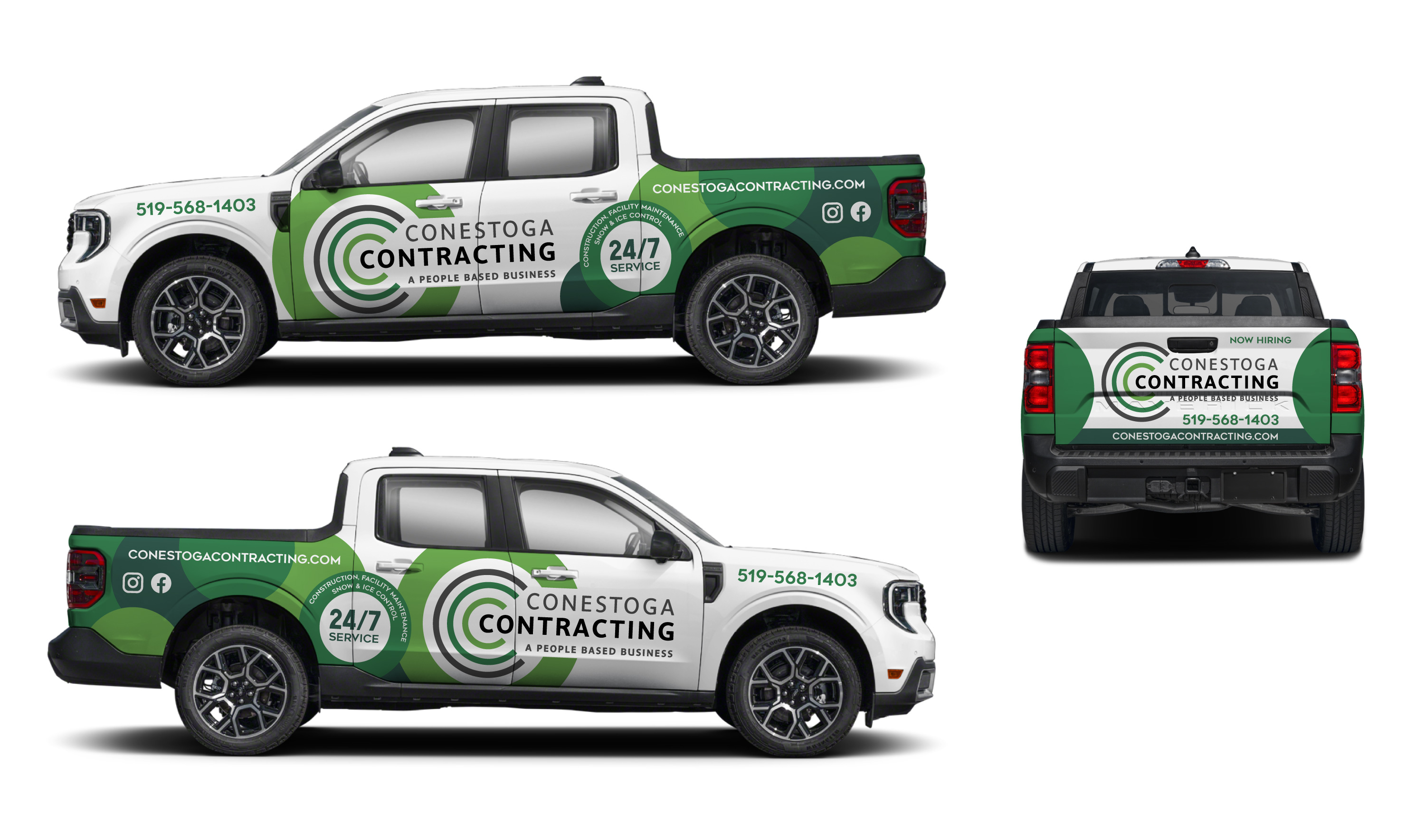 Car Wrap-Design von design_by_sandro für Conestoga Contracting Group Inc | Design #36141165