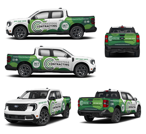 Car Wrap Design by design_by_sandro for Conestoga Contracting Group Inc | Design: #36142758