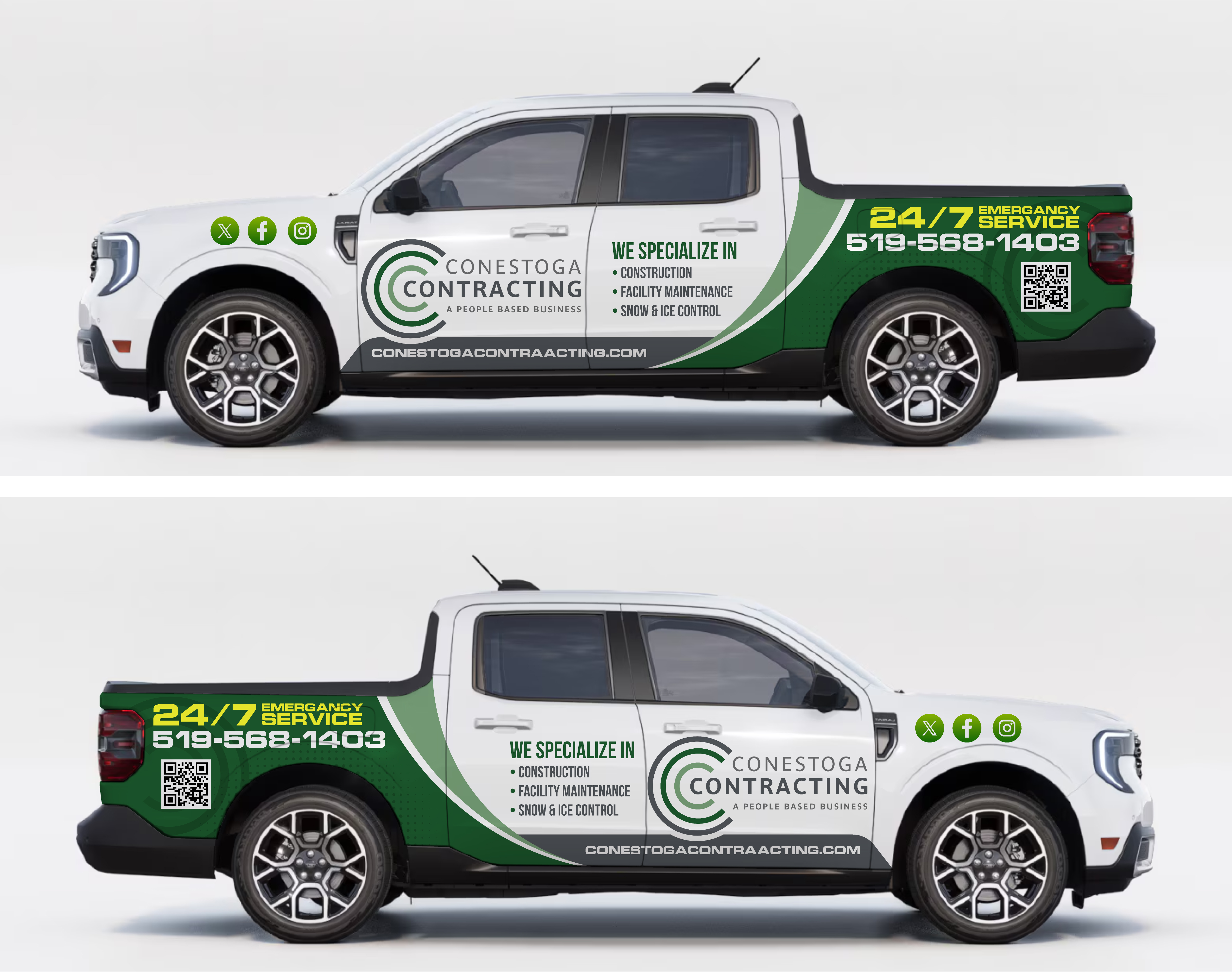 Car Wrap Design by VCreativeidea for Conestoga Contracting Group Inc | Design #36152380