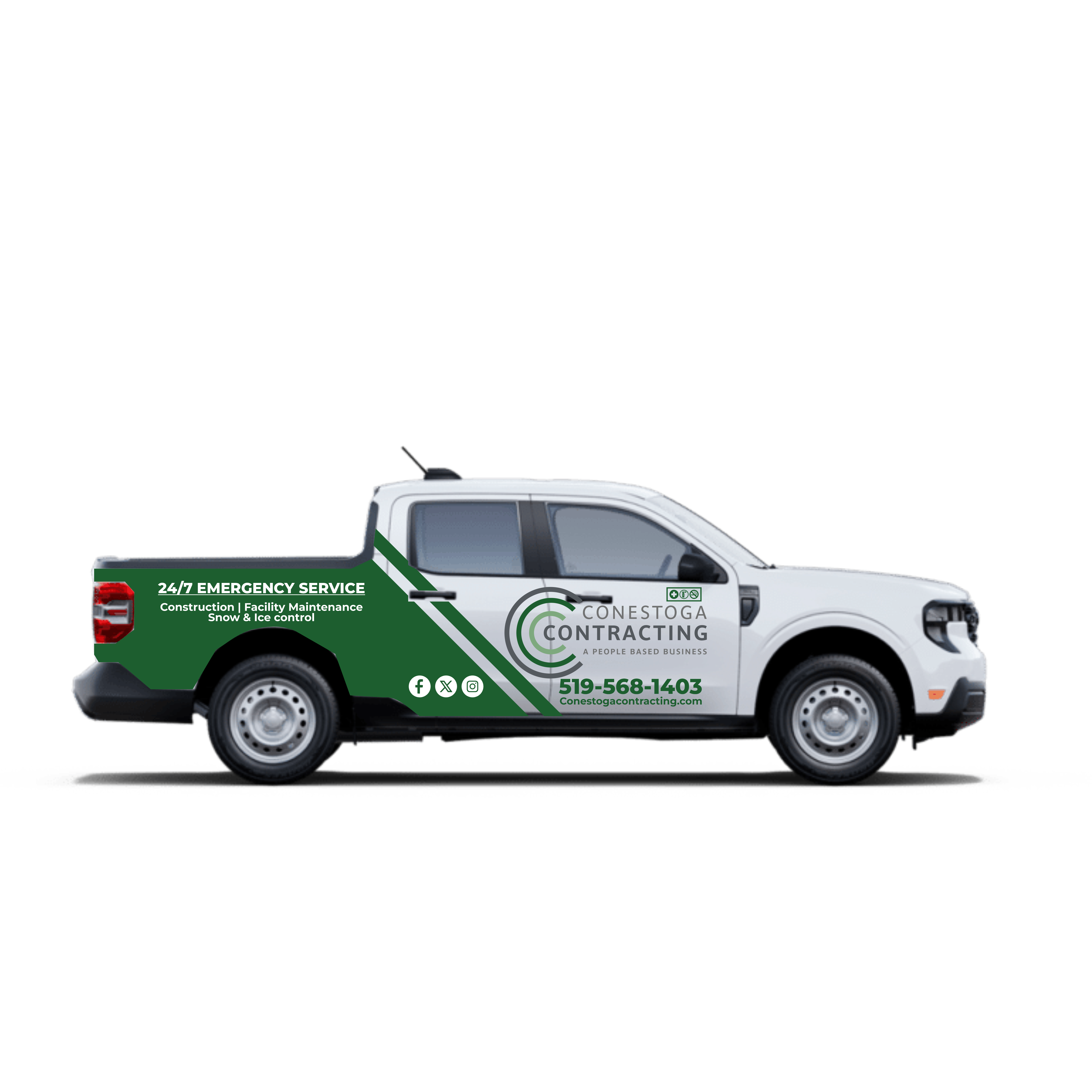 Car Wrap Design by Reagan.Ke for Conestoga Contracting Group Inc | Design: #36152216