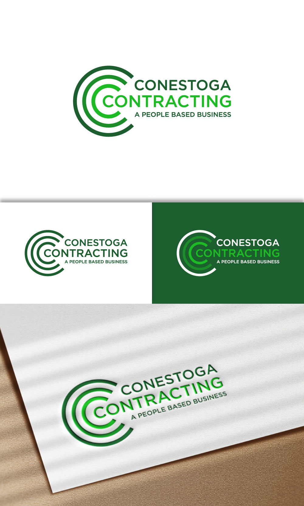 Logo Design by loveqis for Conestoga Contracting Group Inc | Design #36136951