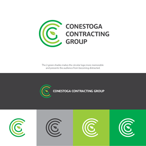 Diseño de Logo por biaggong para Conestoga Contracting Group Inc | Diseño #36174296