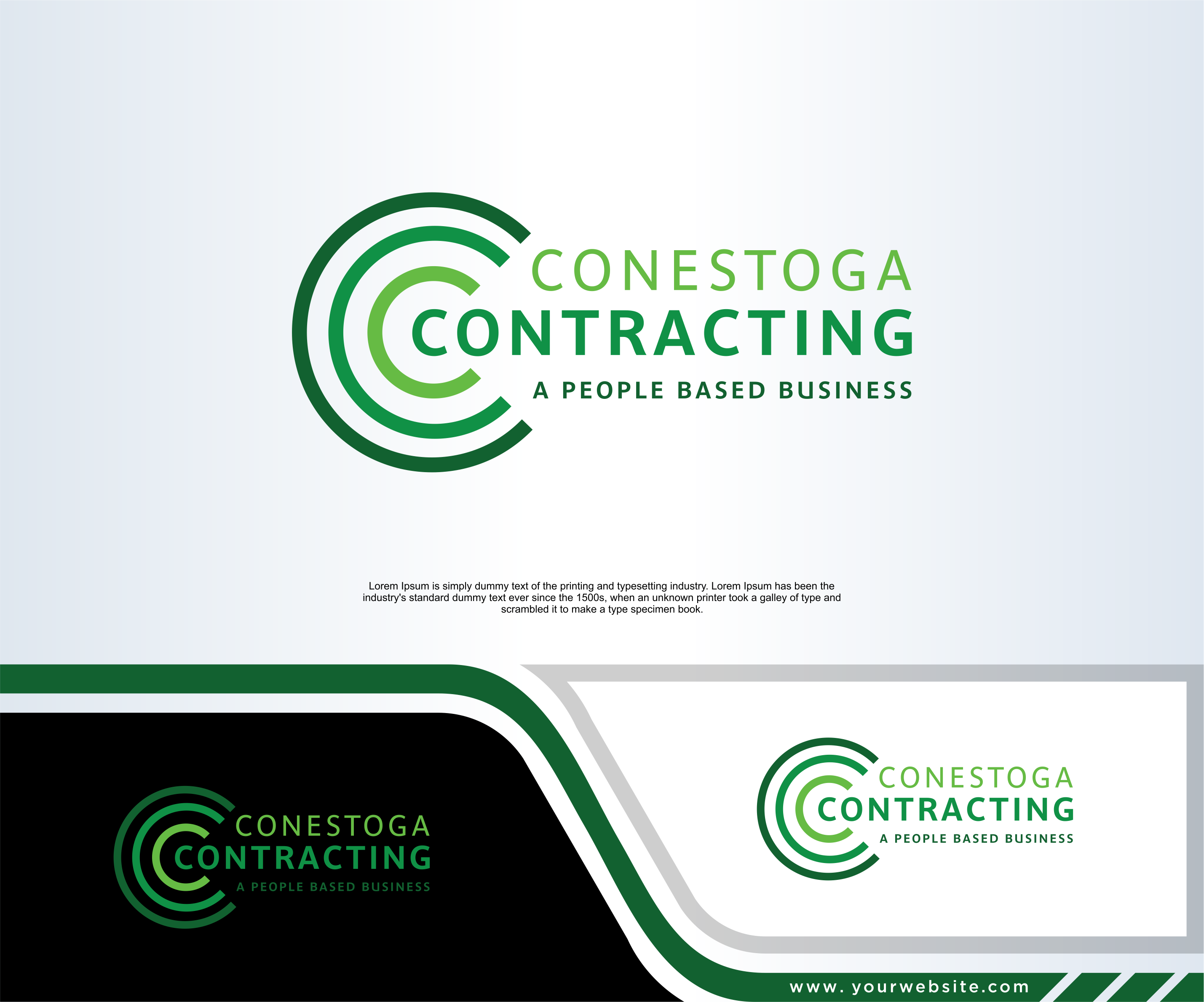 Logo Design by in creative for Conestoga Contracting Group Inc | Design #36136833