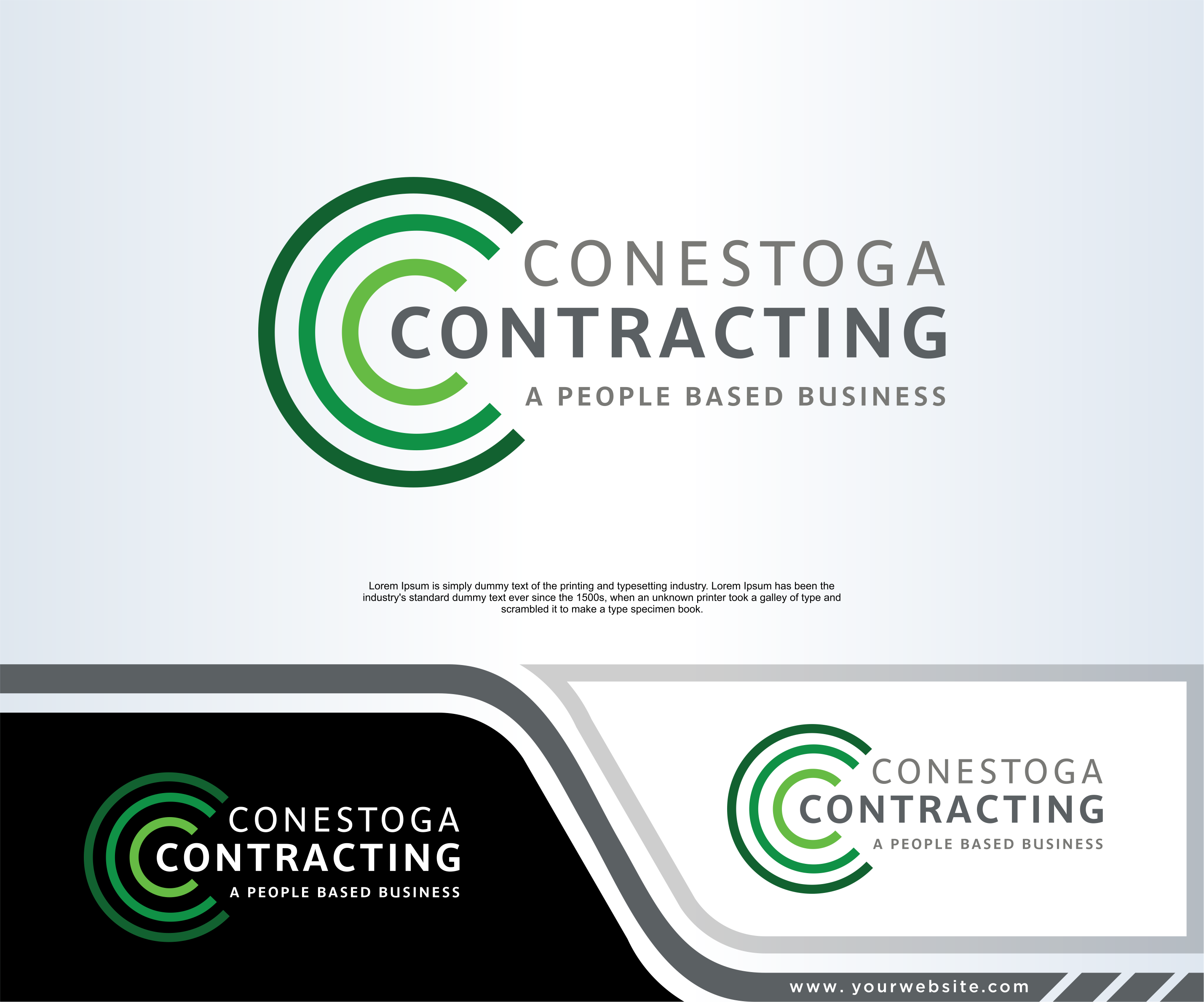 Logo Design by dobleh_creative for Conestoga Contracting Group Inc | Design #36136834