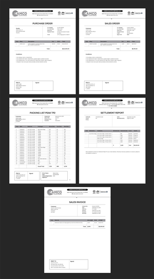Word Template Design by Fine Graphics House for this project | Design: #36197813